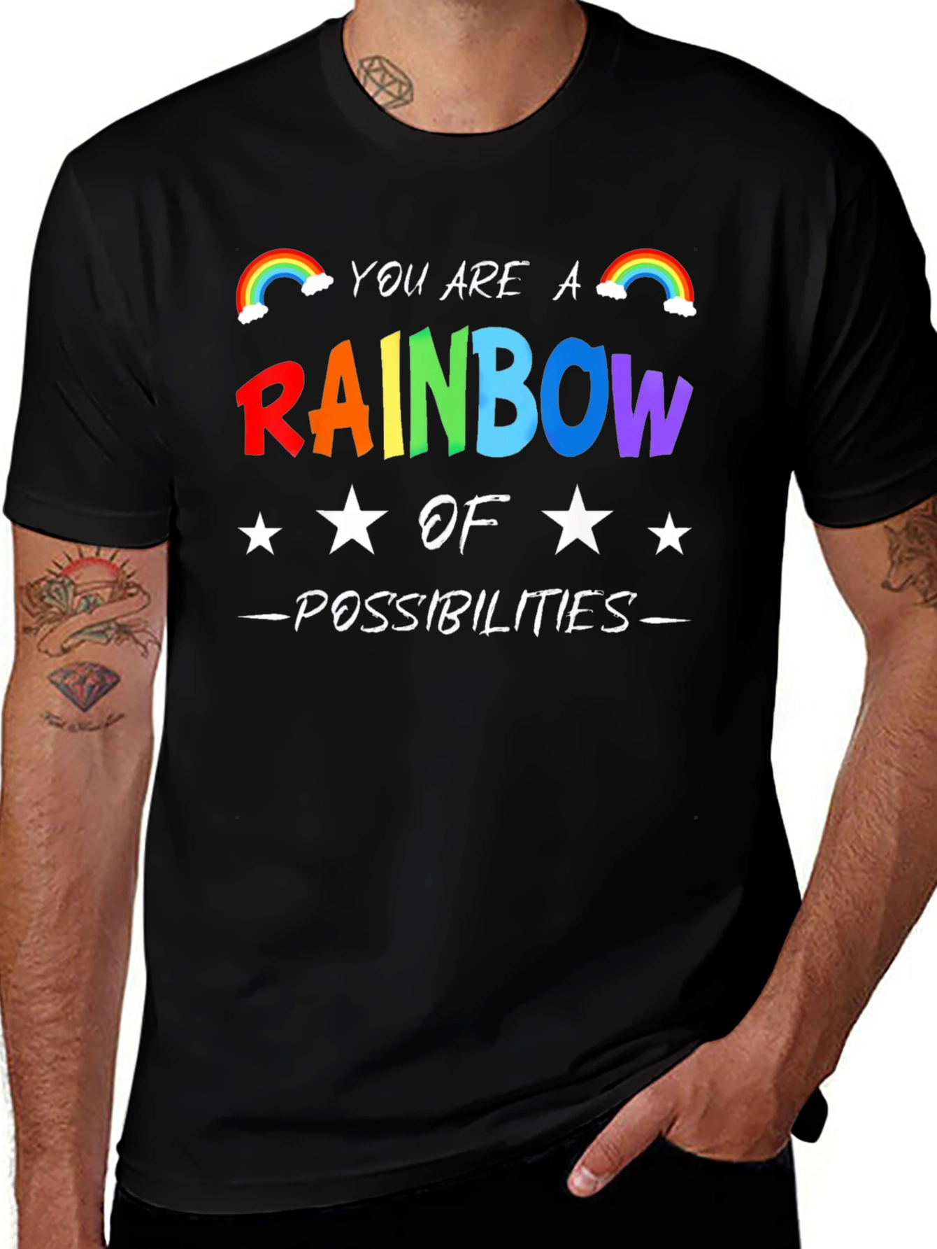 Rainbow of Possibilities Graphic T-Shirt