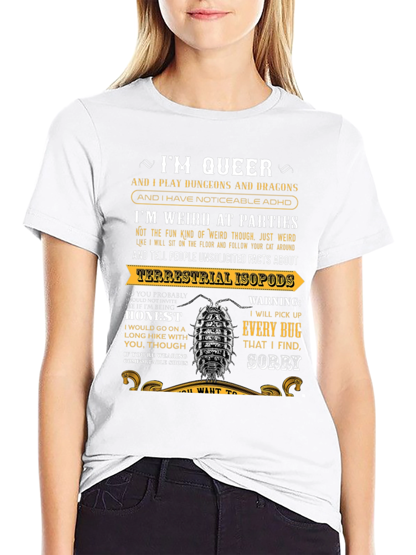 Queer Dungeon Master Bug Lover T-Shirt