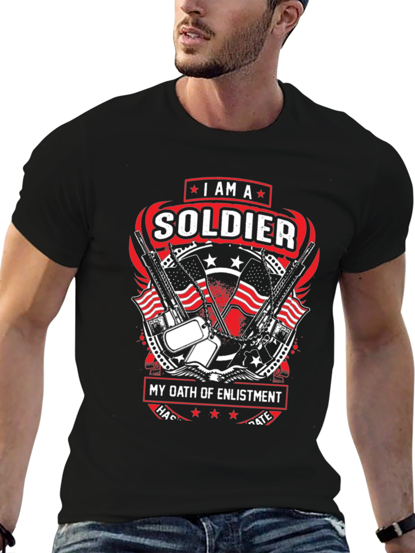 I AM A SOLDIER Graphic T-Shirt