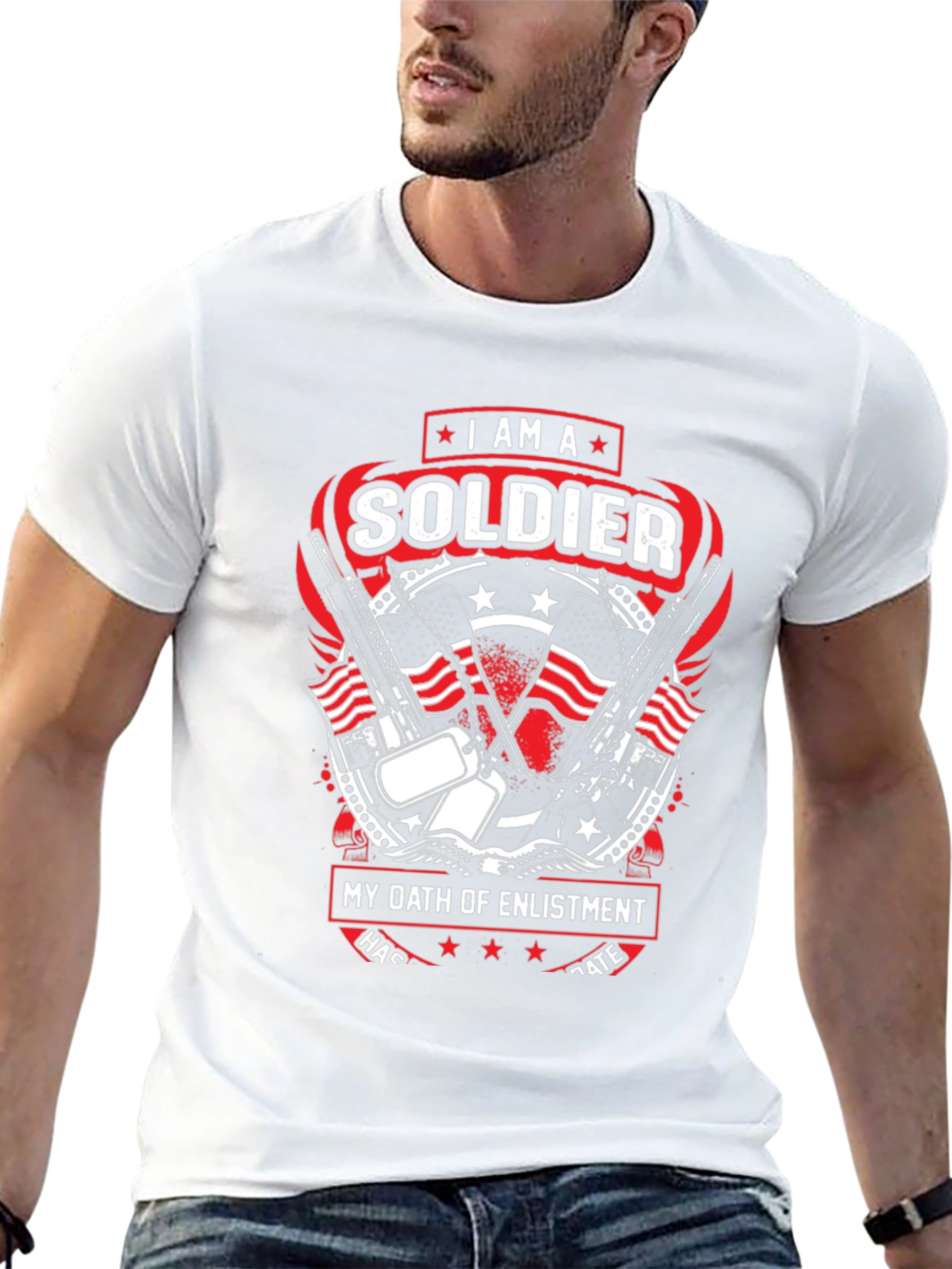 I AM A SOLDIER Graphic T-Shirt