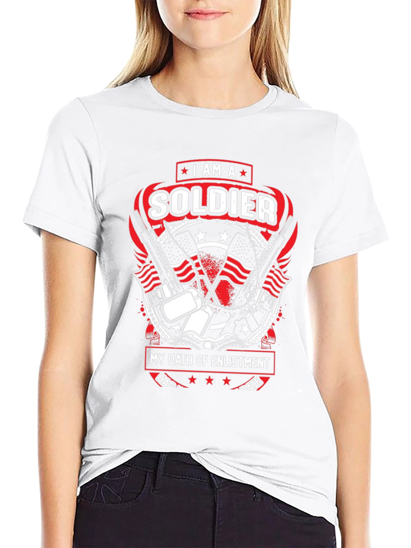 I AM A SOLDIER Graphic T-Shirt