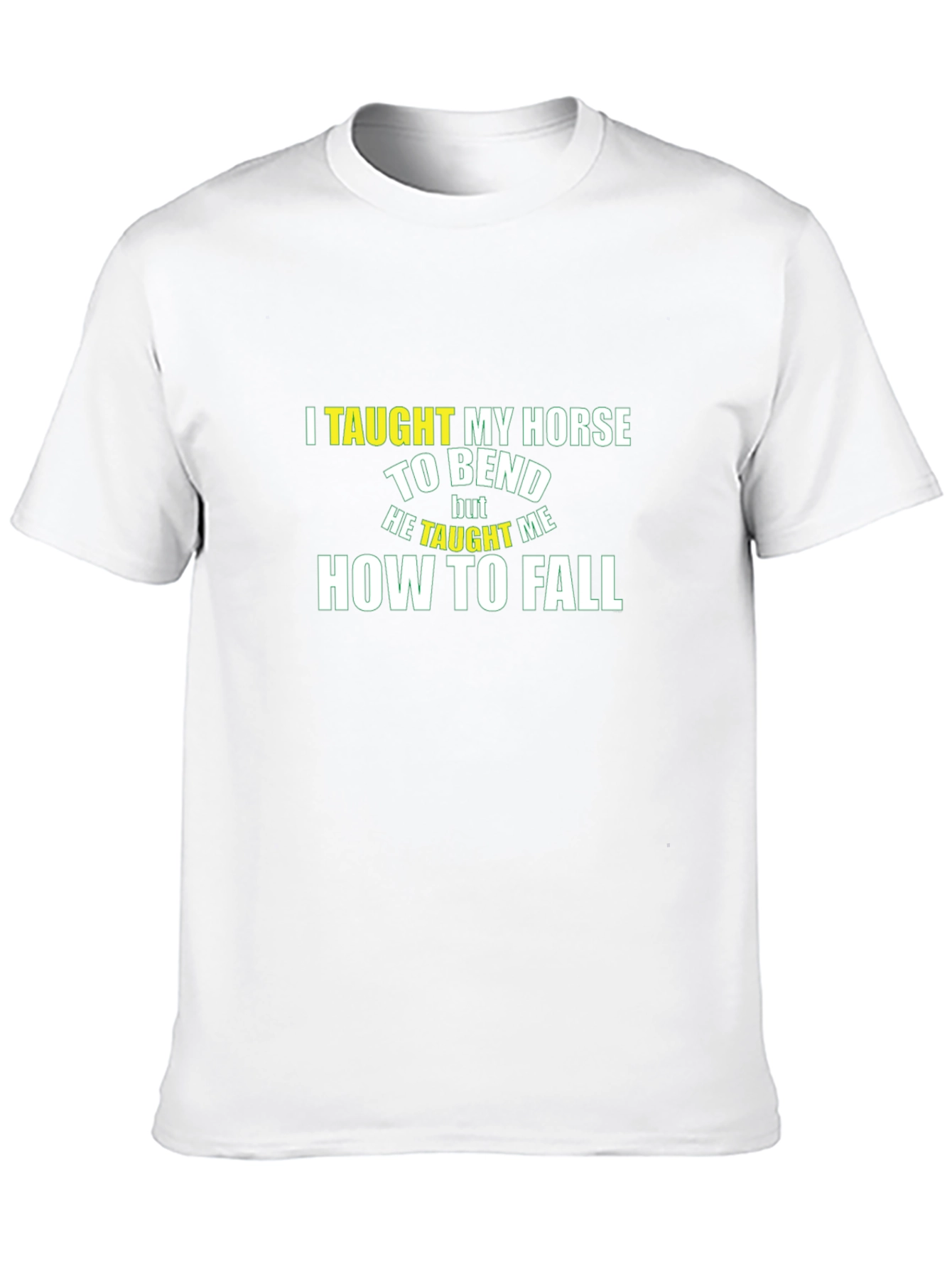 Funny Horse Riding T-Shirt - How to Fall