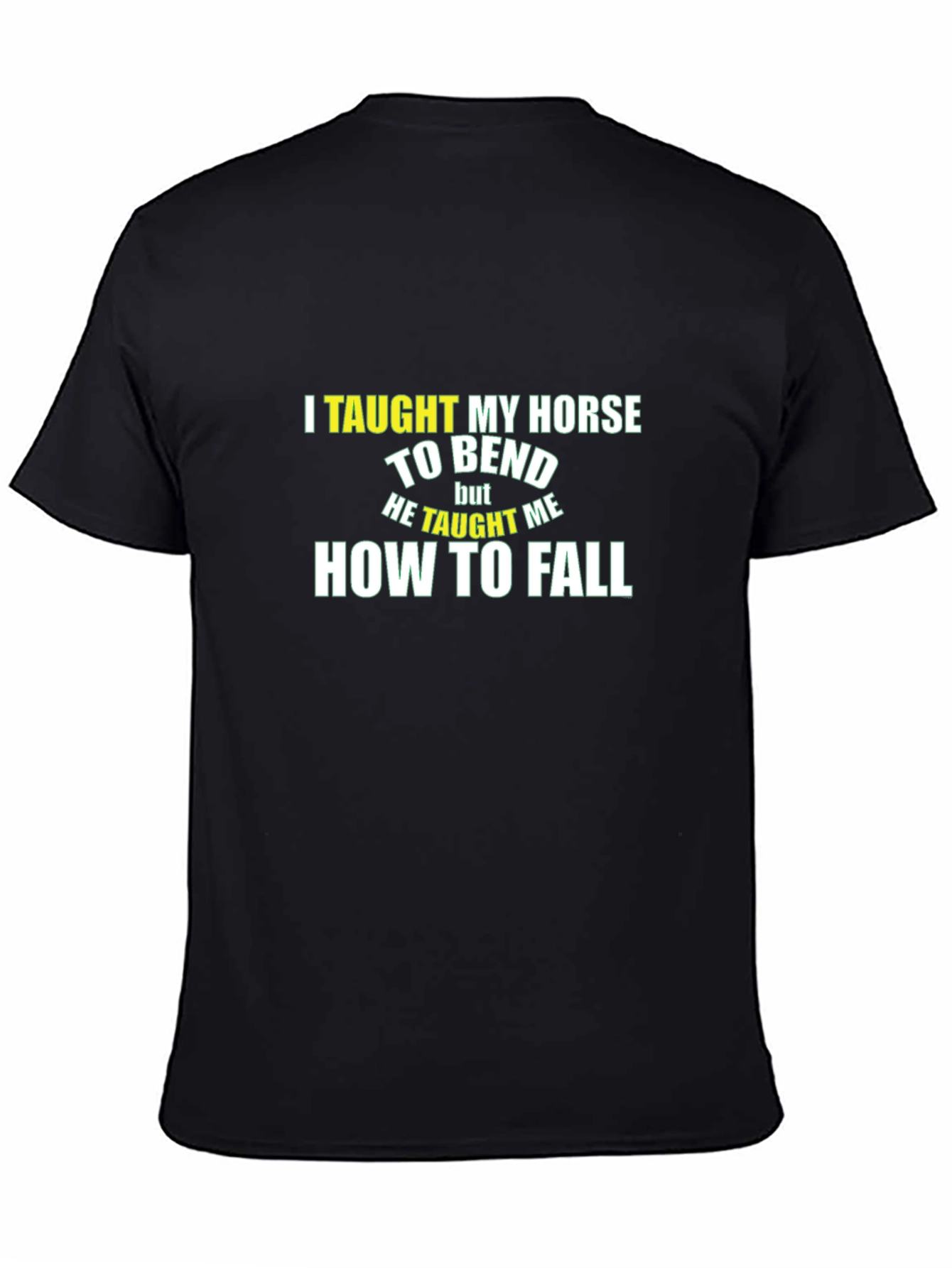 Funny Horse Riding T-Shirt - How to Fall