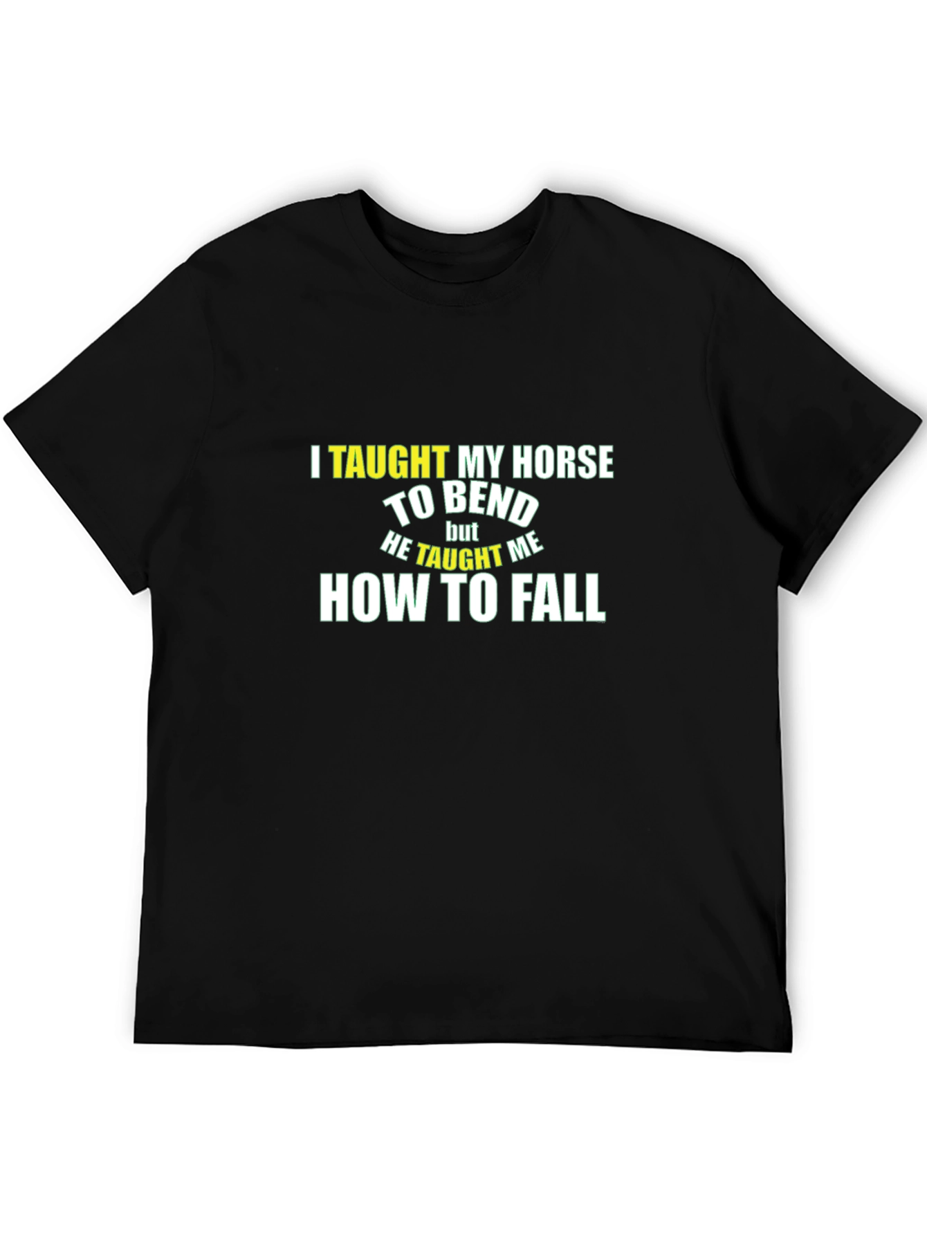 Funny Horse Riding T-Shirt - How to Fall