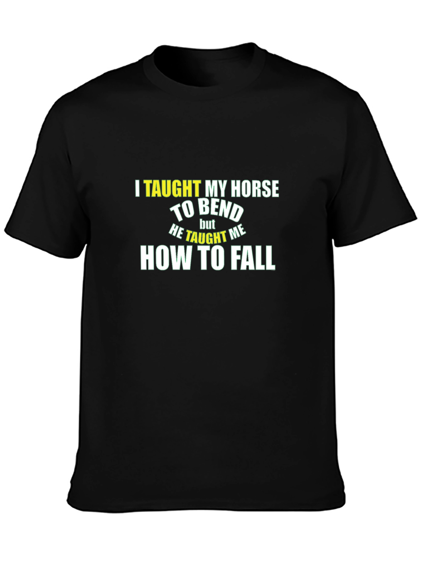 Funny Horse Riding T-Shirt - How to Fall