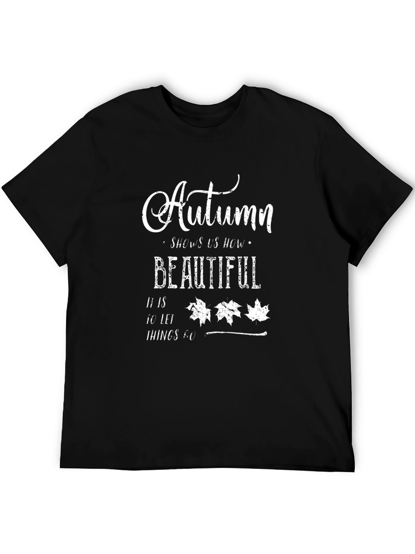 Autumn Graphic Tee - Shows Us How Beautiful