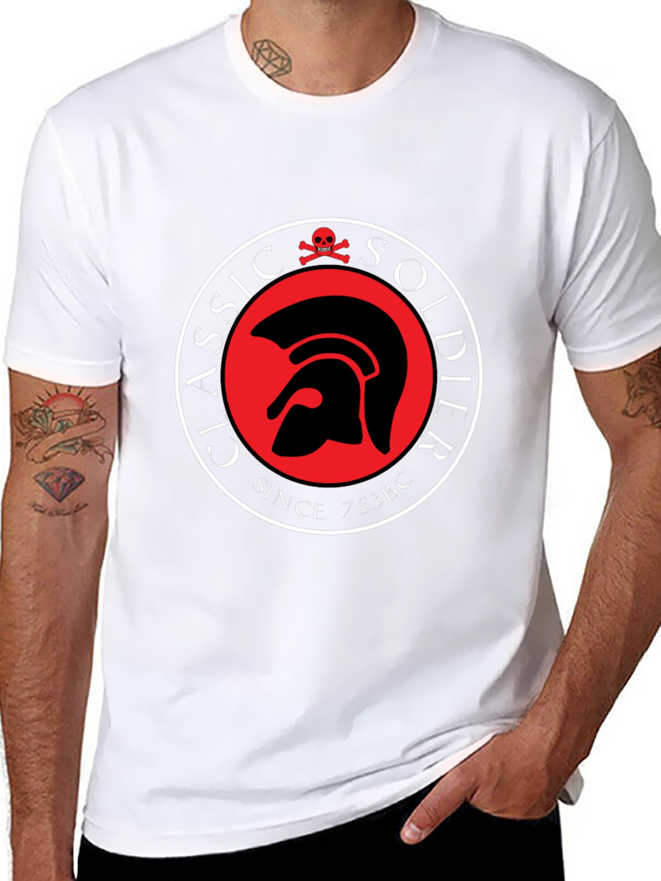 Classic Soldier T-Shirt - Est. 753BC
