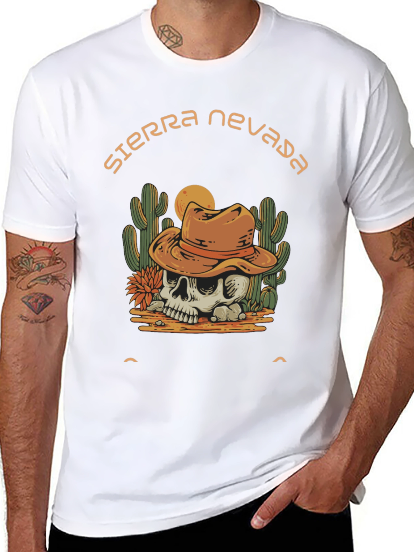 Sierra Nevada Skull Cowboy T-Shirt