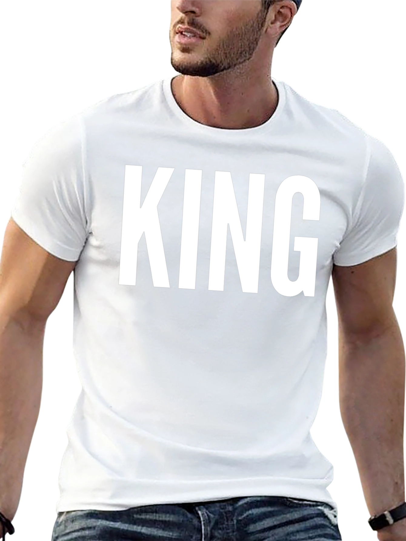 King Graphic Tee - Bold Statement T-Shirt