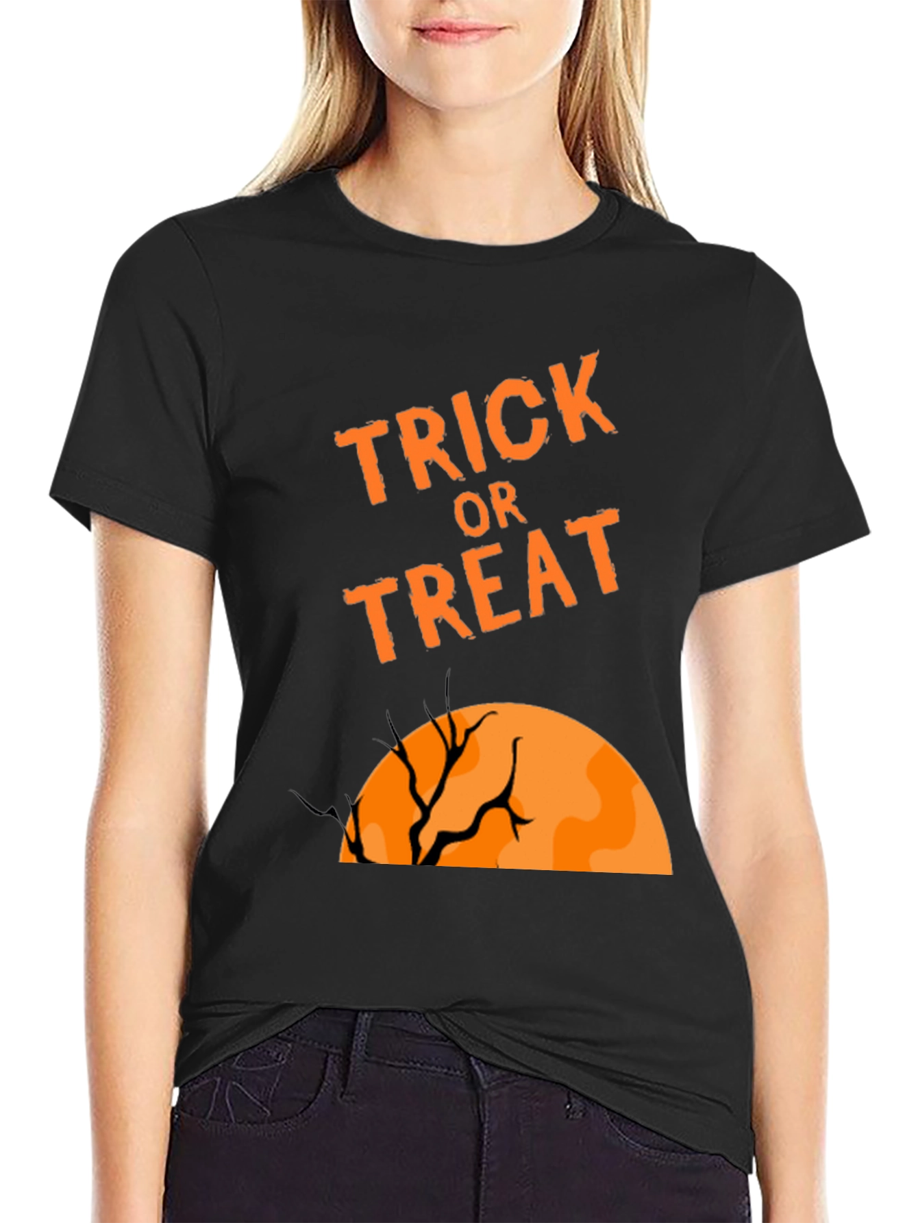 Trick or Treat Halloween Graphic Tee