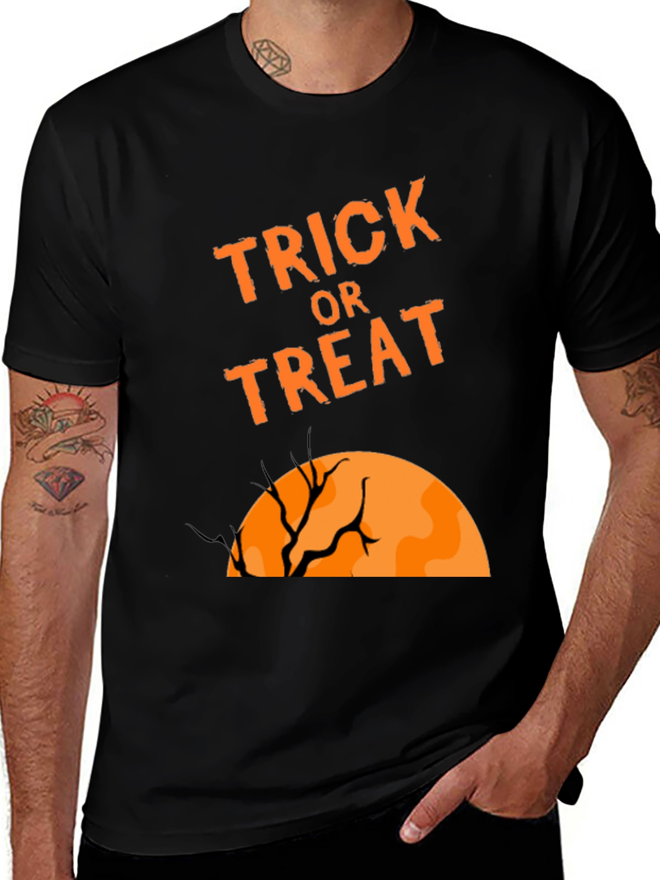 Trick or Treat Halloween Graphic Tee
