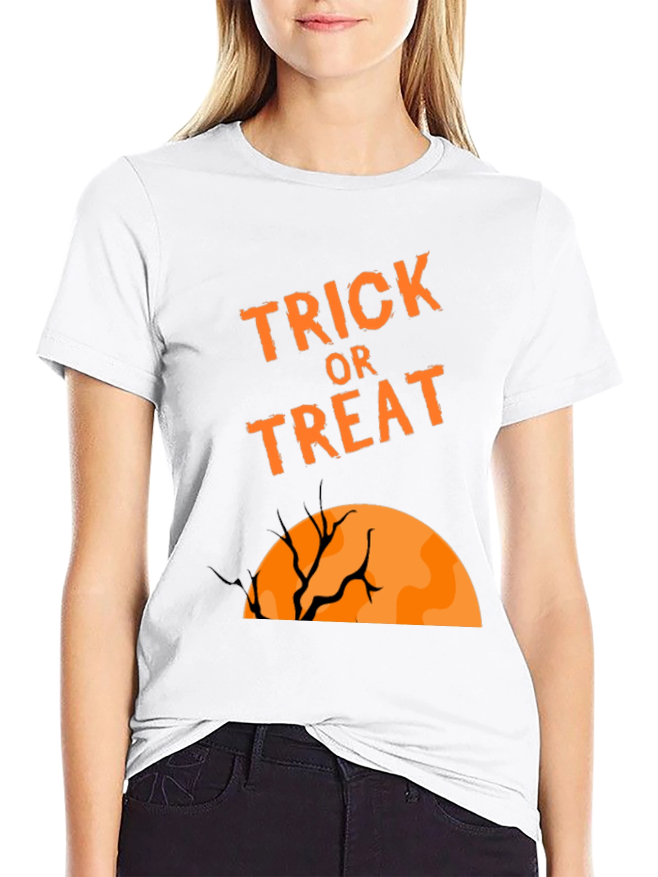 Trick or Treat Halloween Graphic Tee