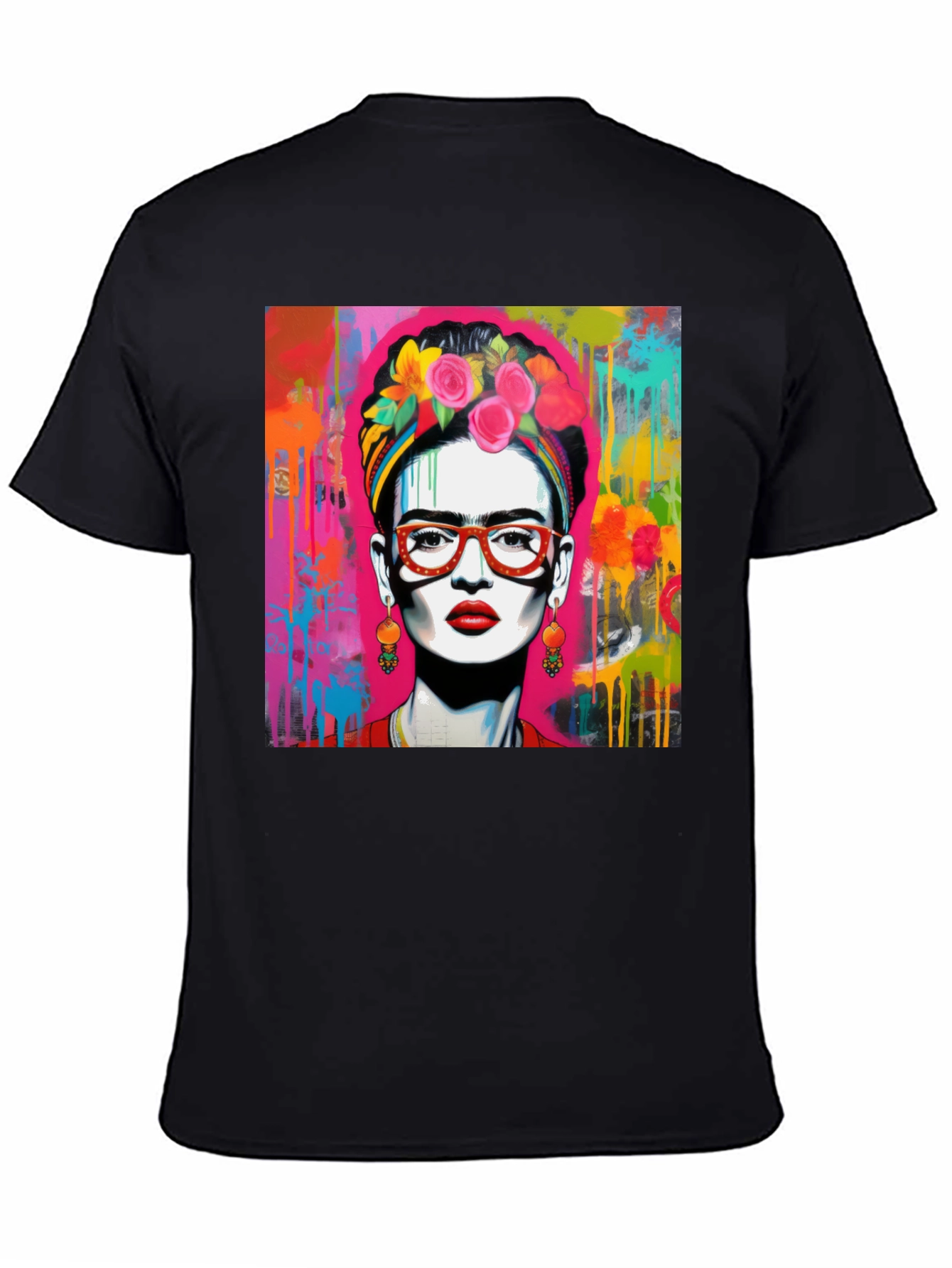 Frida Kahlo Art Graphic Tee - Stylish Unisex T-Shirt