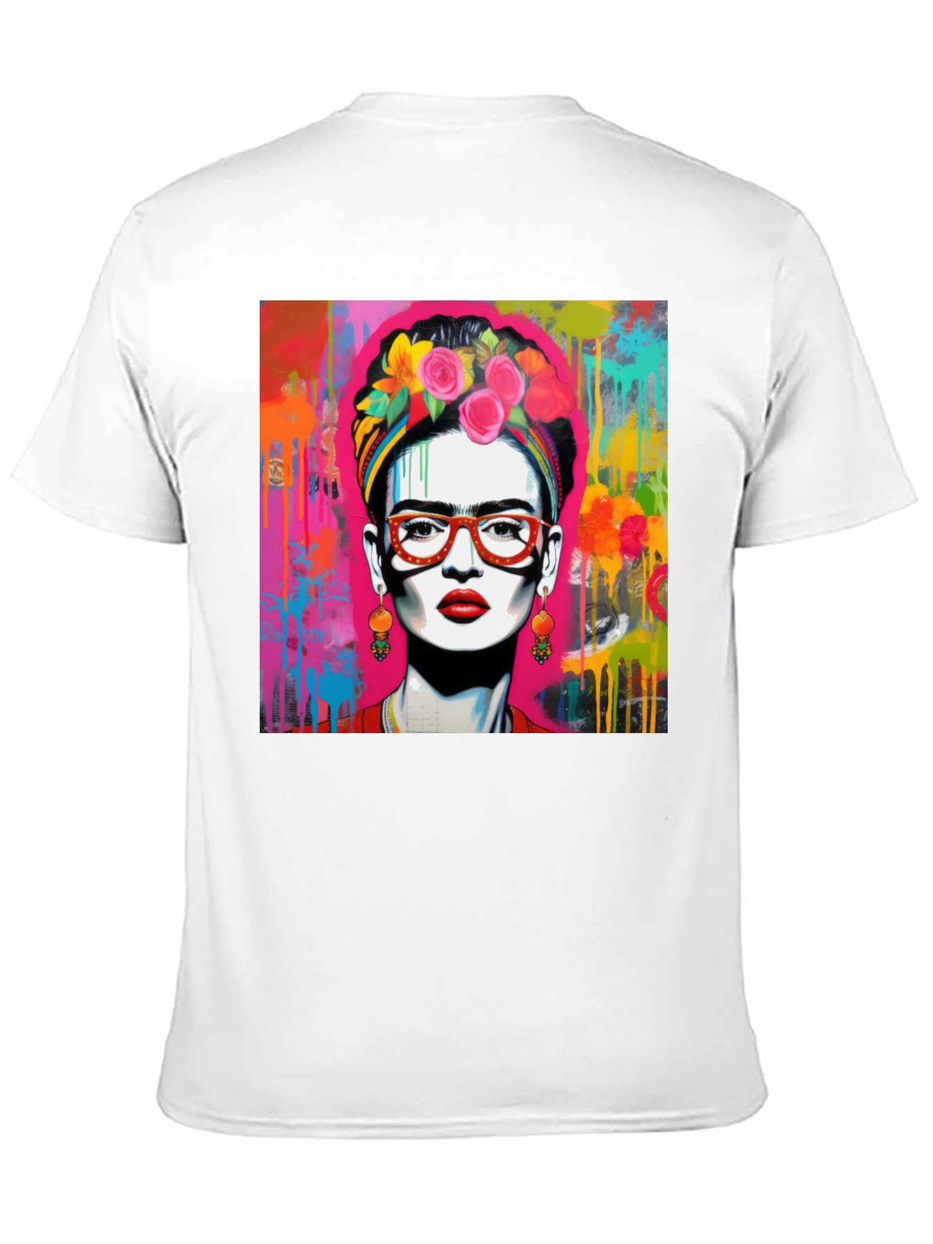 Frida Kahlo Art Graphic Tee - Stylish Unisex T-Shirt