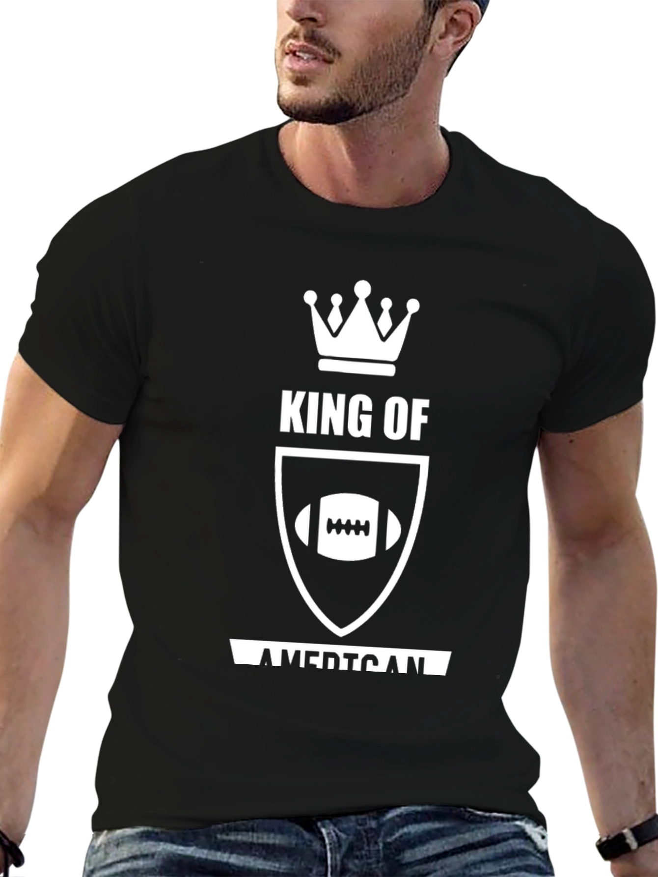 King of American Football Graphic Tee