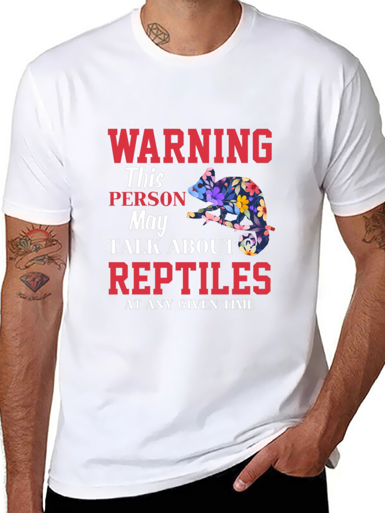 Warning Reptiles T-Shirt
