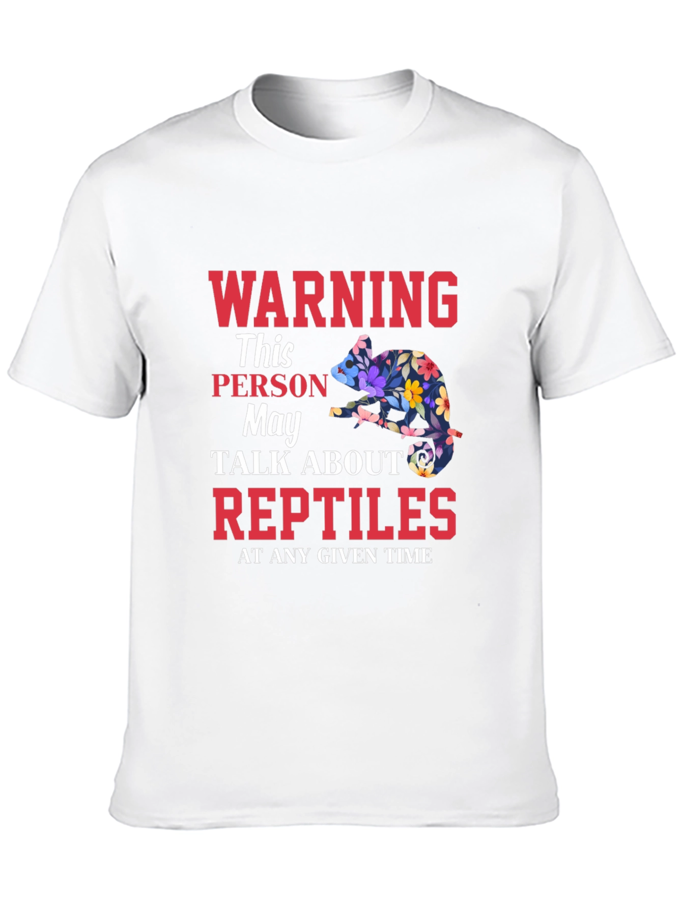Warning Reptiles T-Shirt