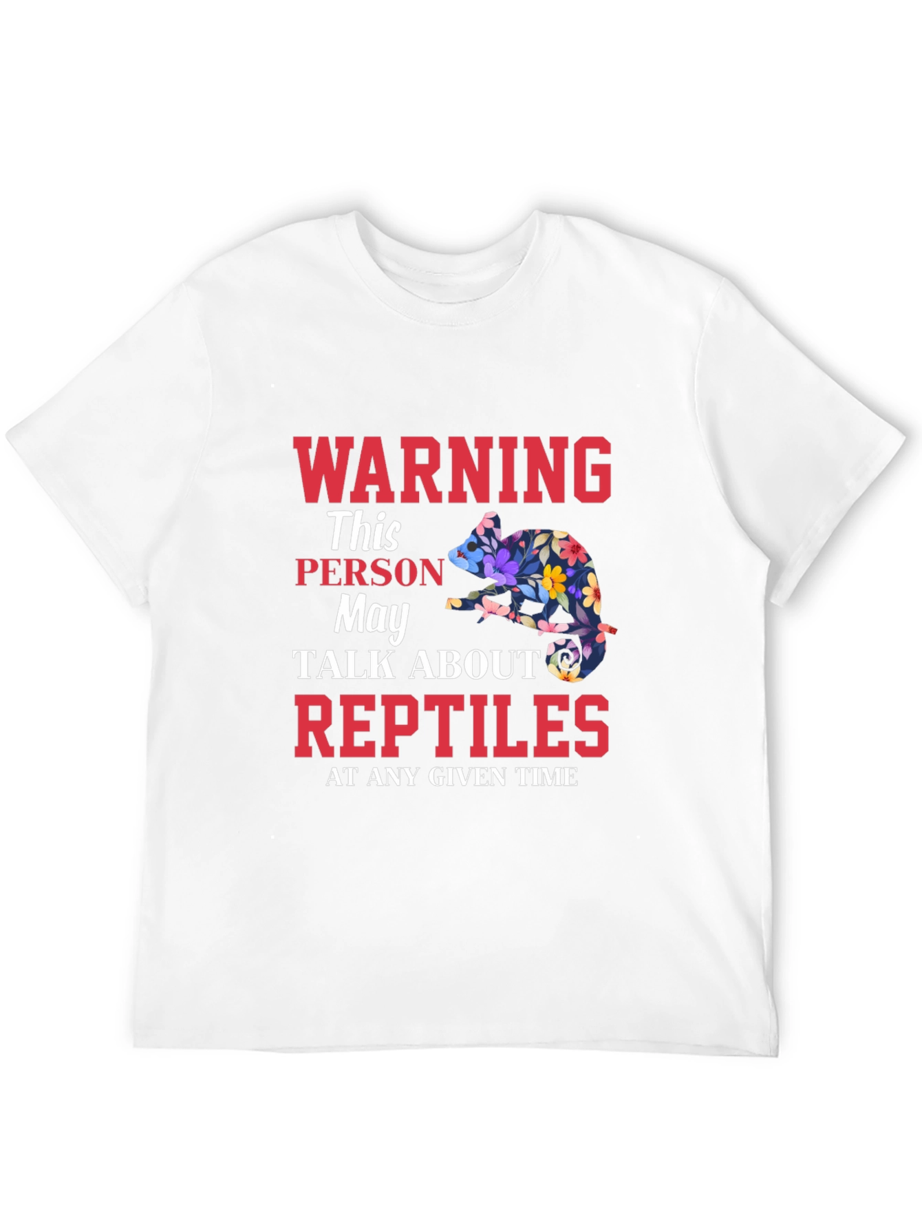 Warning Reptiles T-Shirt