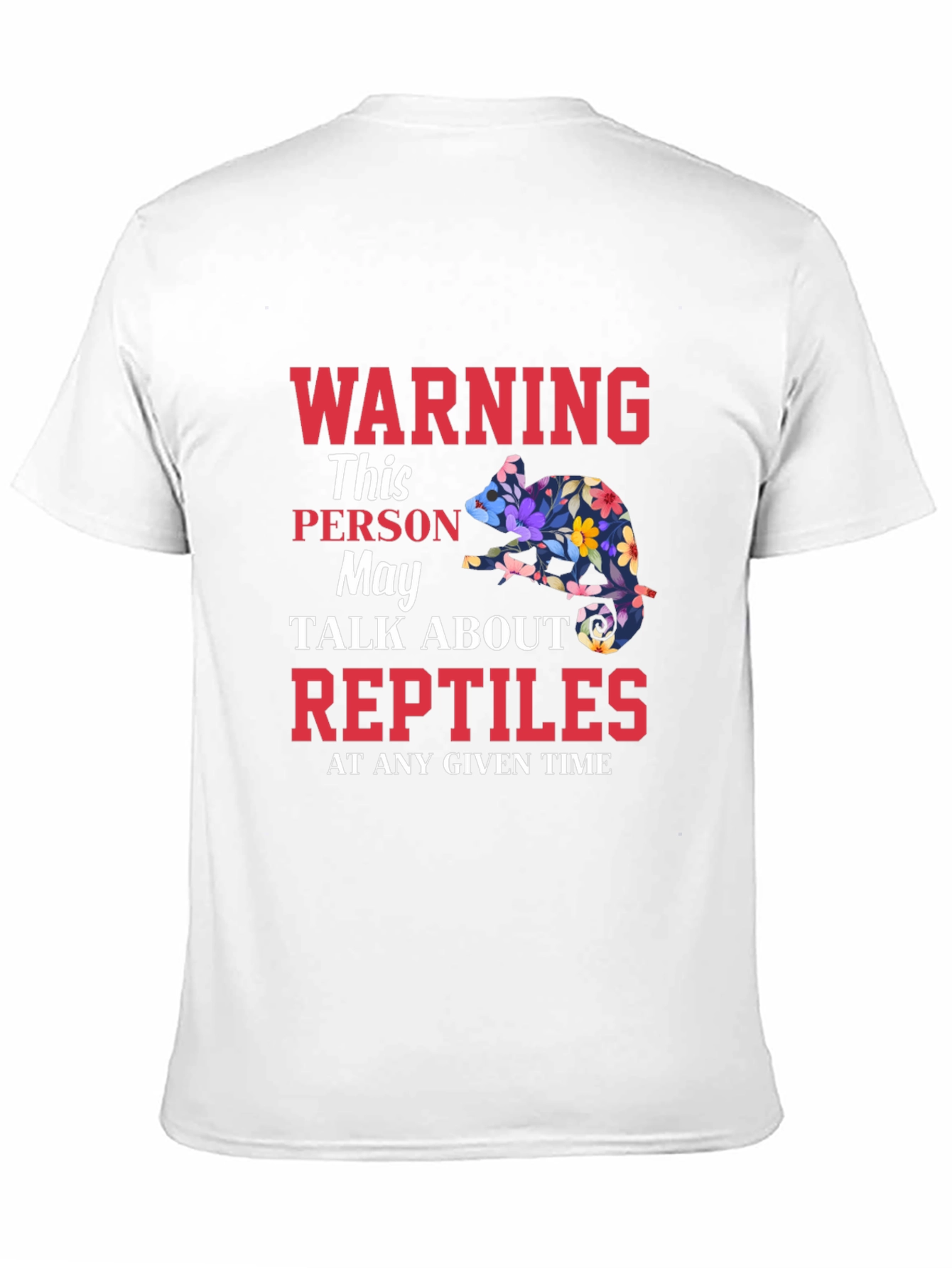 Warning Reptiles T-Shirt