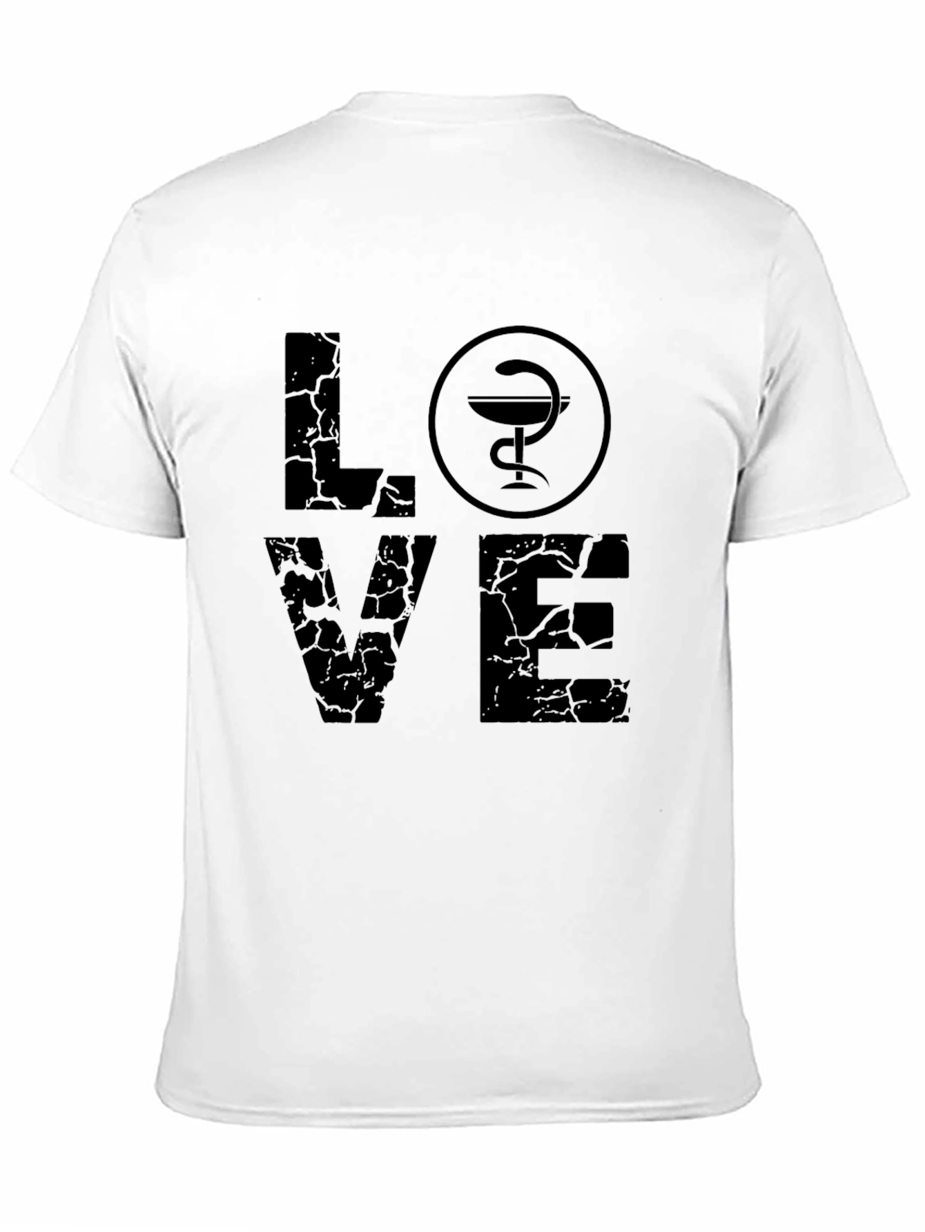 Love Pharmacy T-Shirt - Distressed Design