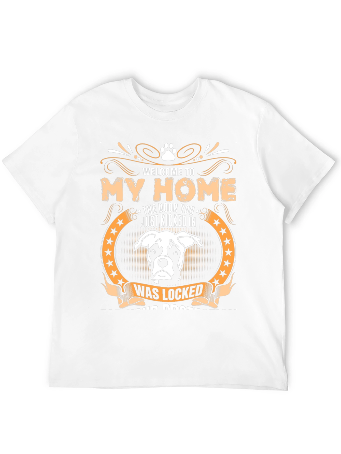 Welcome to My Home Dog Graphic Tee