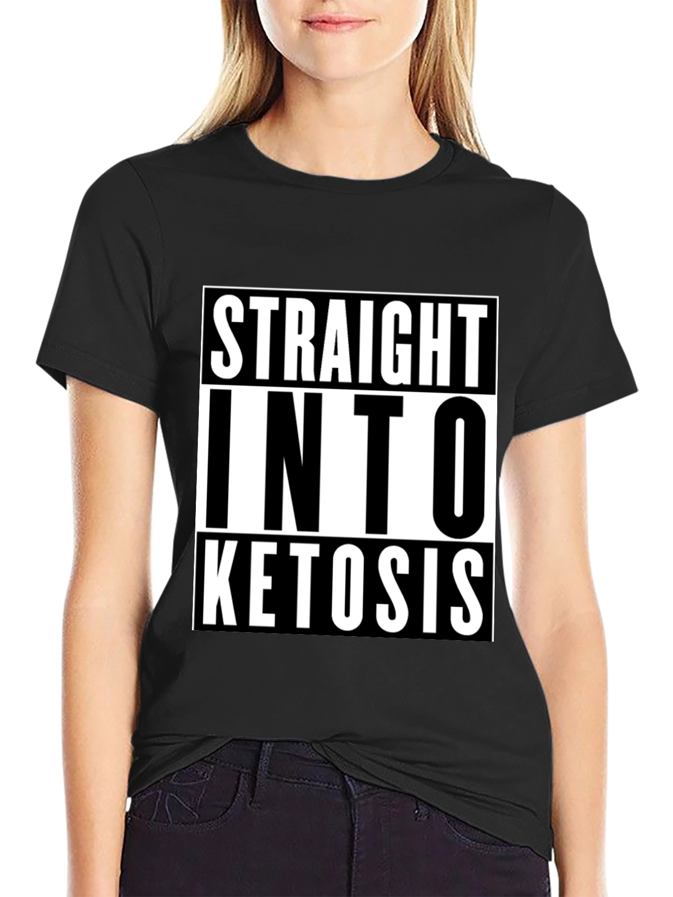 Straight Into Ketosis Graphic Tee - Keto Diet Shirt