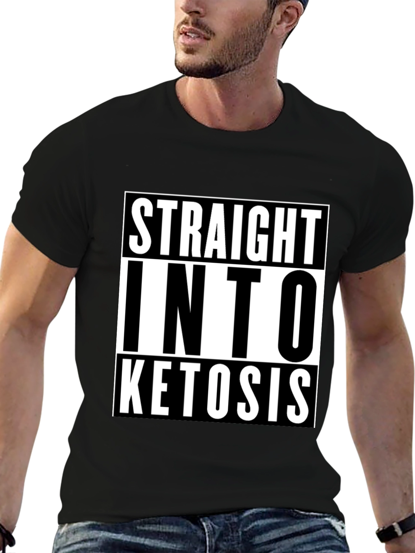 Straight Into Ketosis Graphic Tee - Keto Diet Shirt