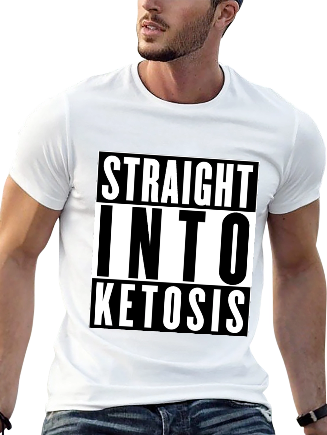 Straight Into Ketosis Graphic Tee - Keto Diet Shirt