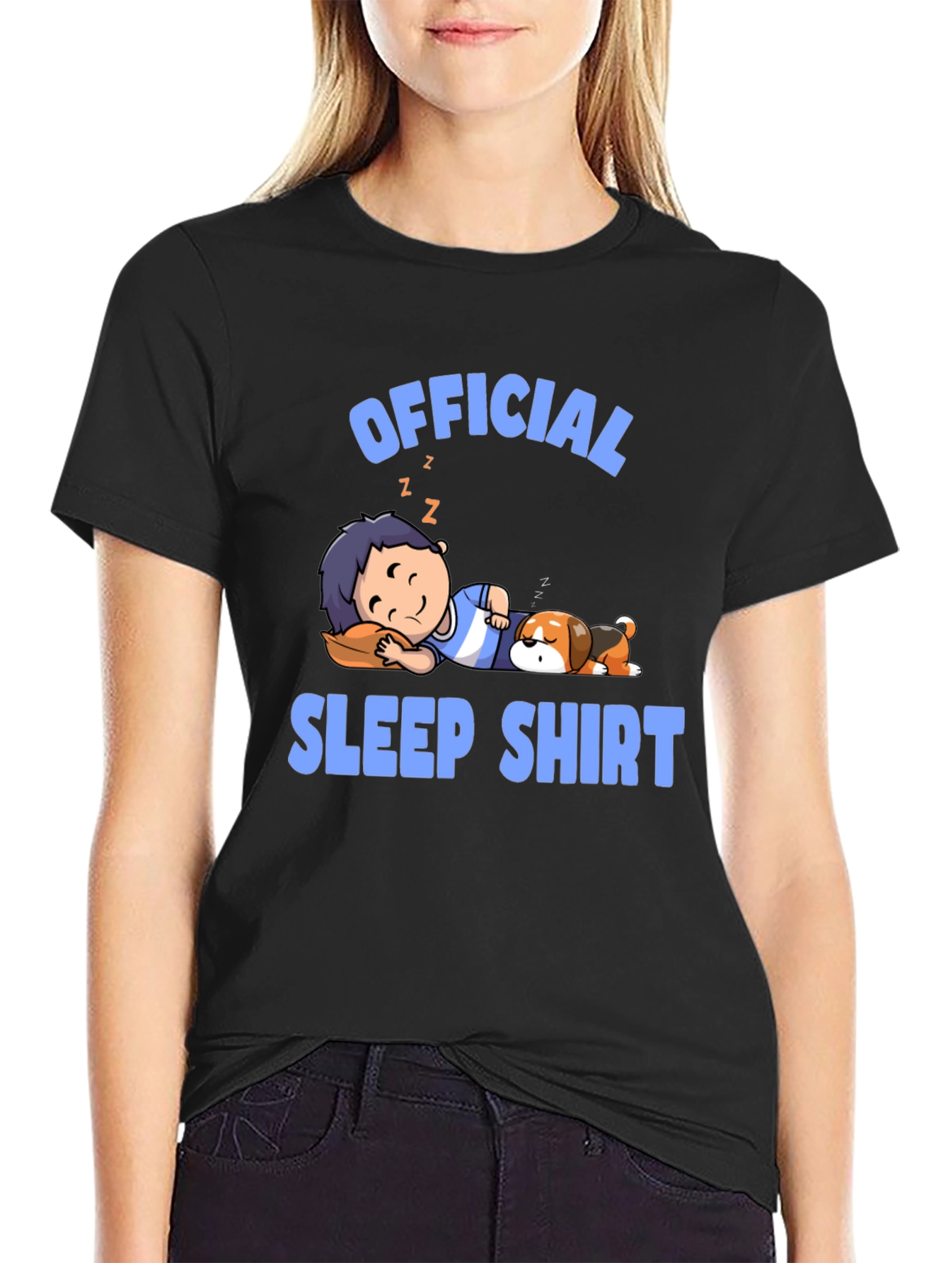 Official Sleep Shirt - Cozy Cartoon Tee