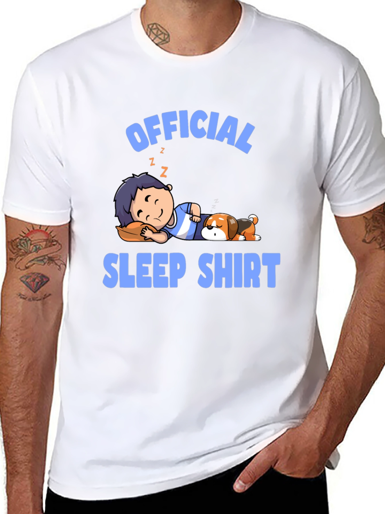 Official Sleep Shirt - Cozy Cartoon Tee