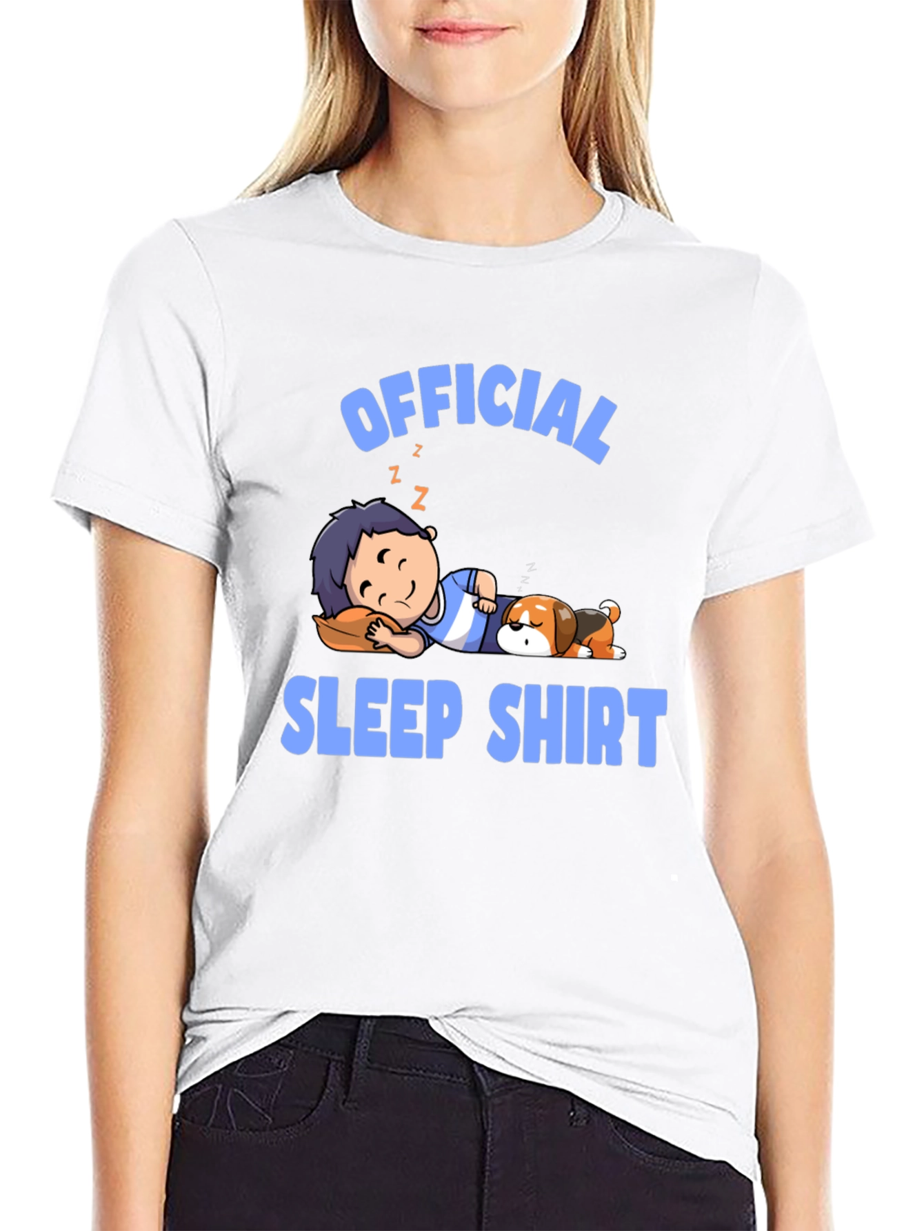 Official Sleep Shirt - Cozy Cartoon Tee