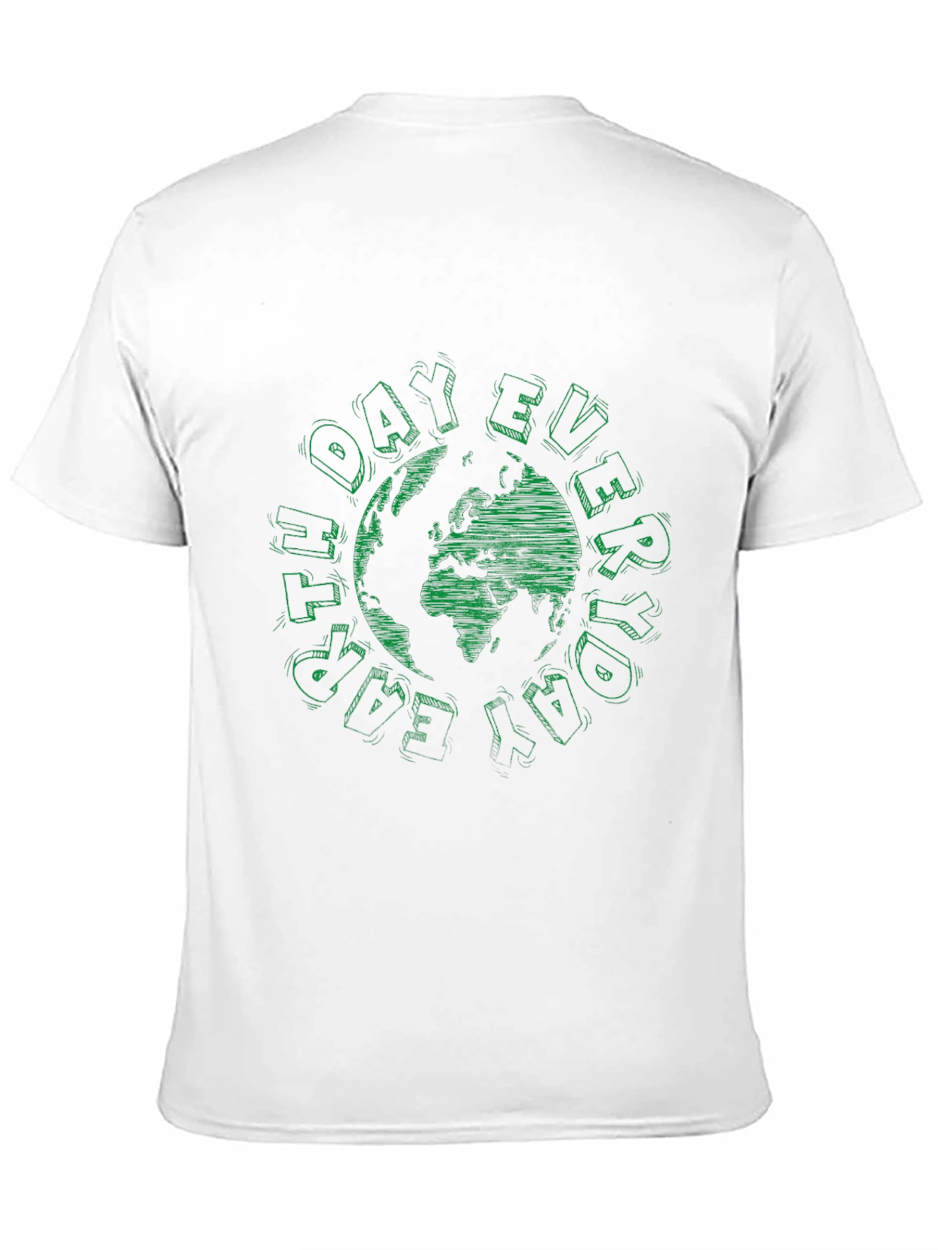 Everyday Earth Day T-Shirt - Black Crew Neck