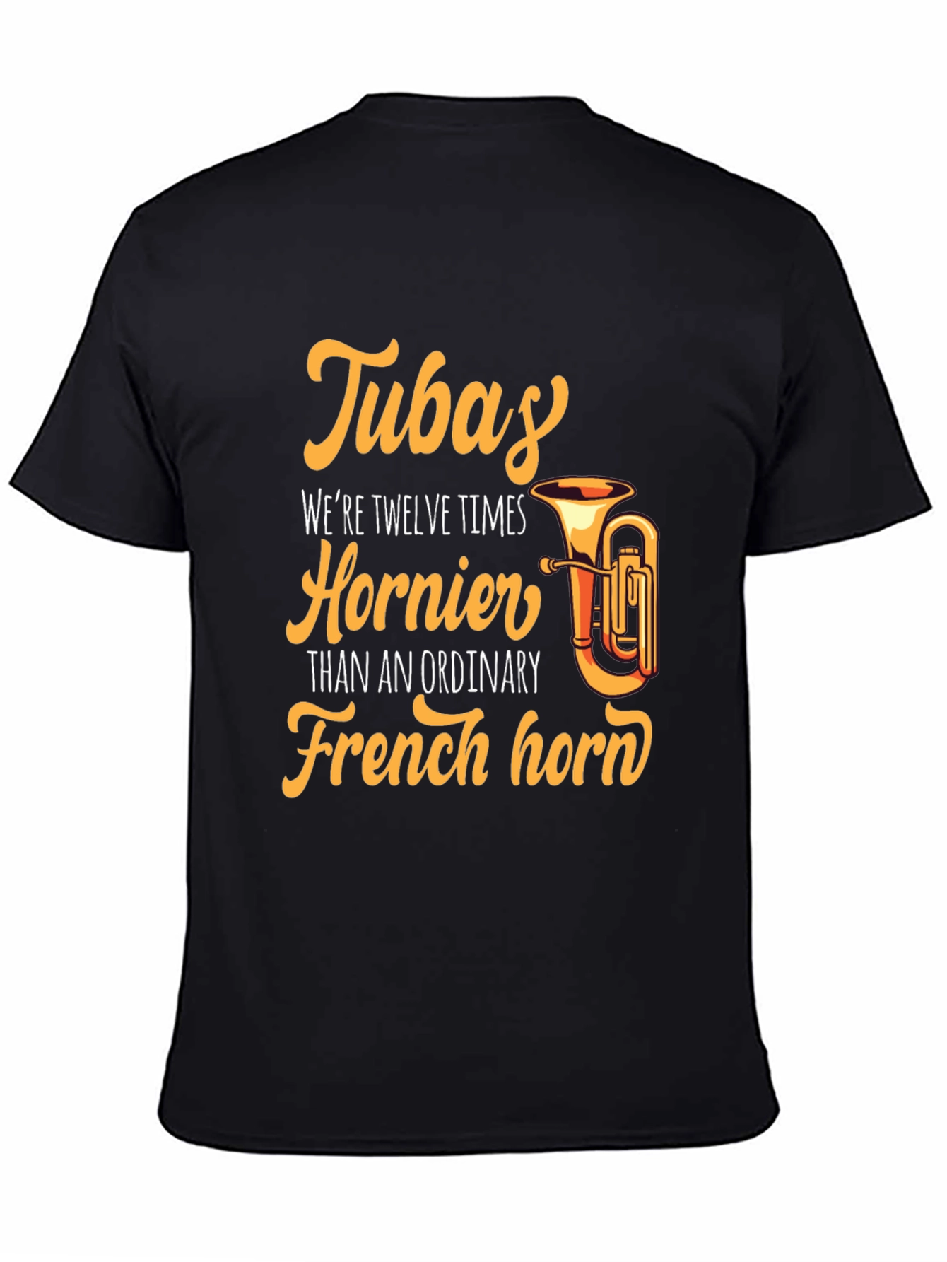 Funny Tuba Hornier Band T-Shirt