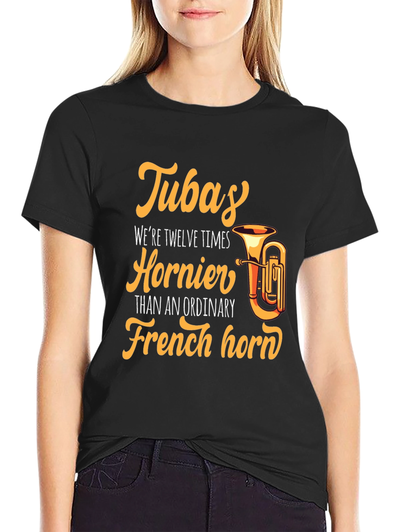 Funny Tuba Hornier Band T-Shirt