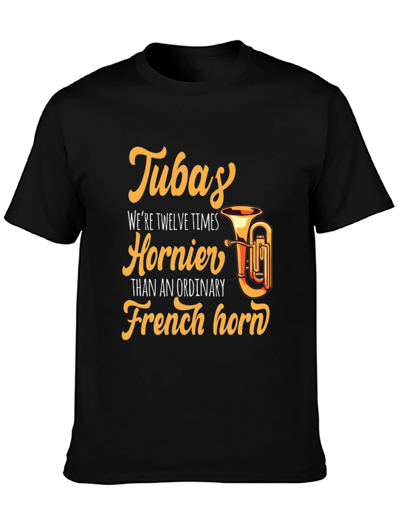Funny Tuba Hornier Band T-Shirt