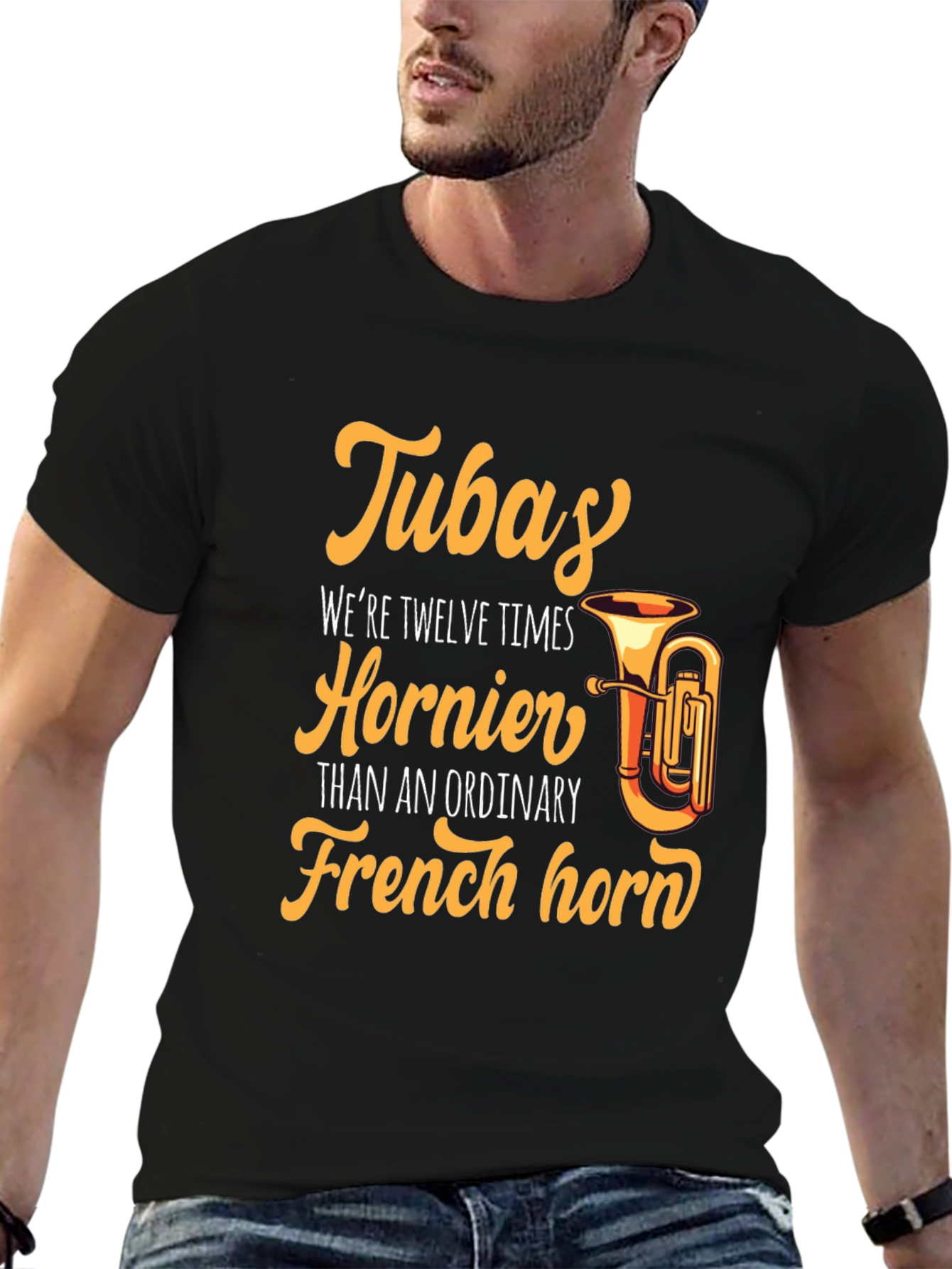 Funny Tuba Hornier Band T-Shirt