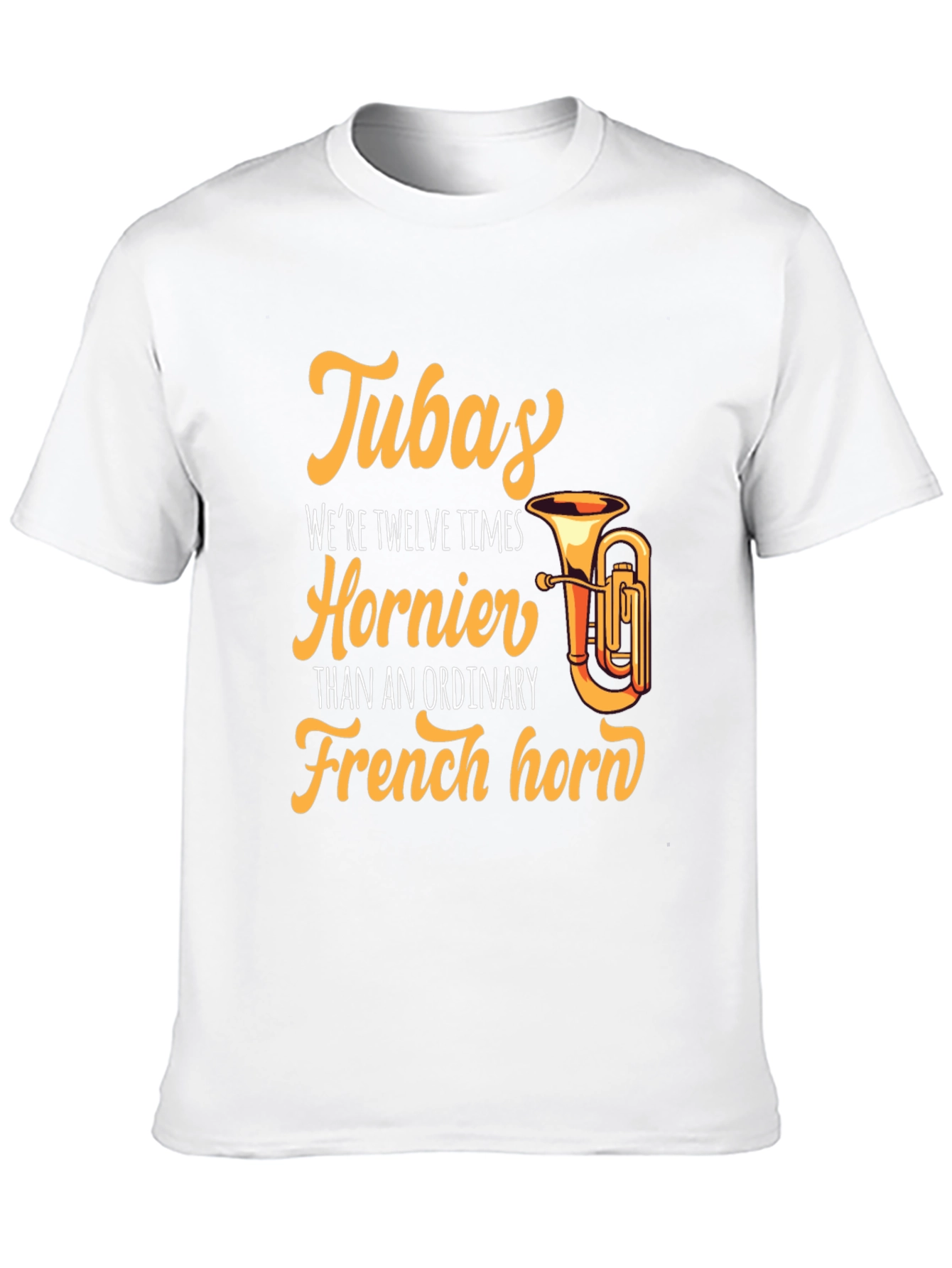 Funny Tuba Hornier Band T-Shirt