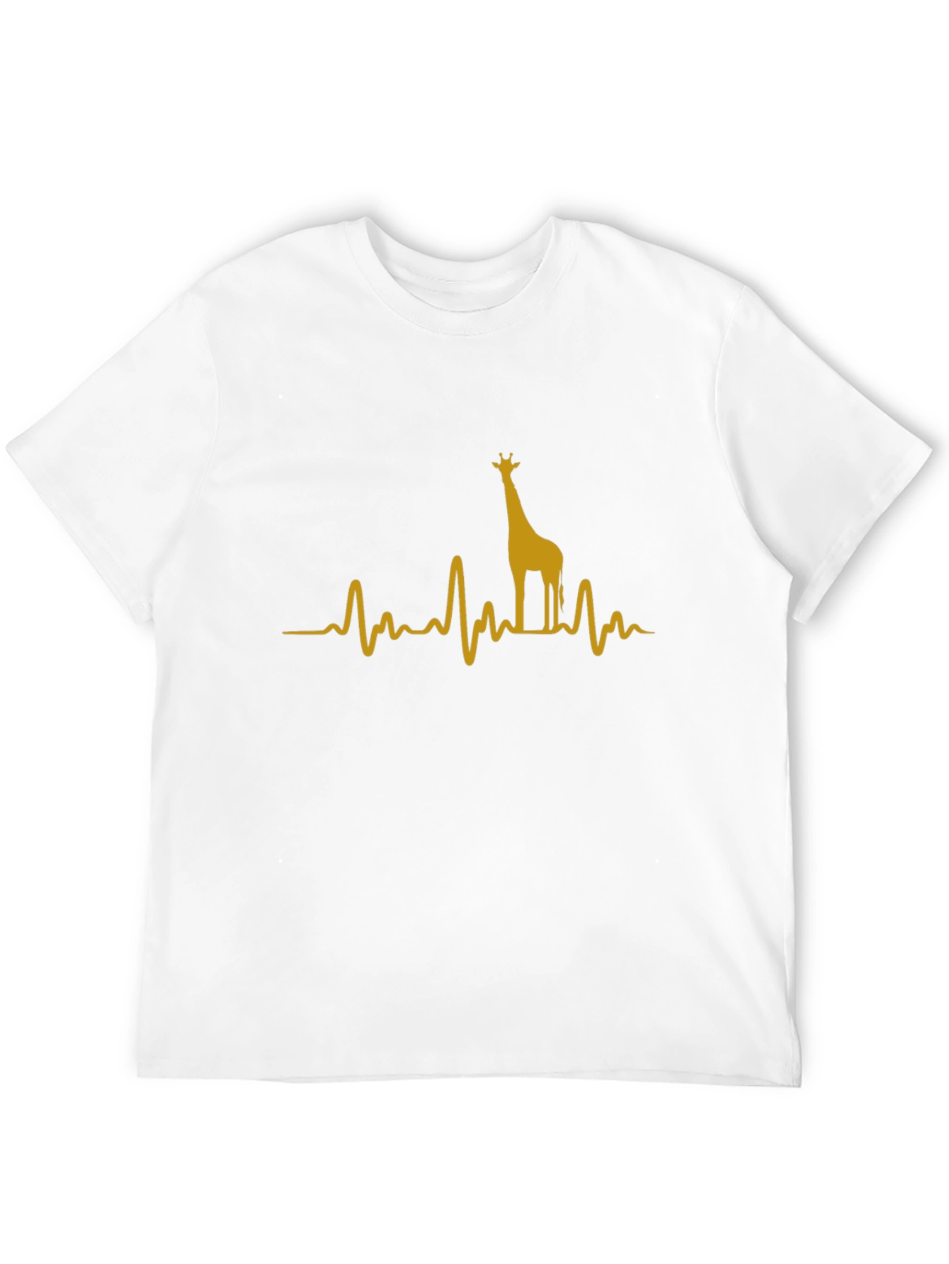 Giraffe Heartbeat T-Shirt - Unisex