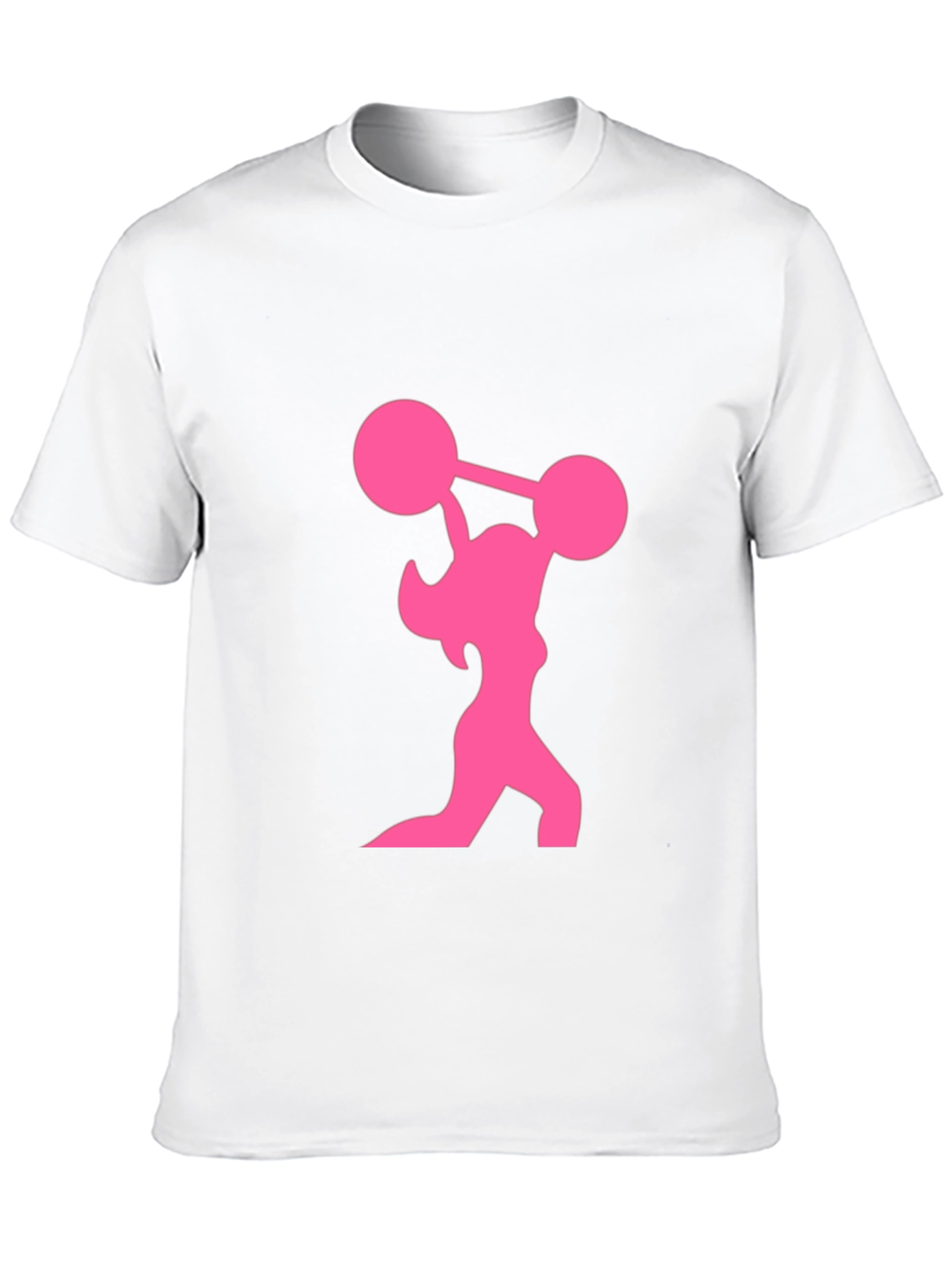 Weightlifting Woman Graphic T-Shirt - Black