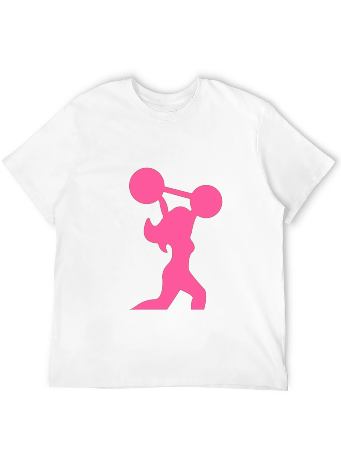 Weightlifting Woman Graphic T-Shirt - Black
