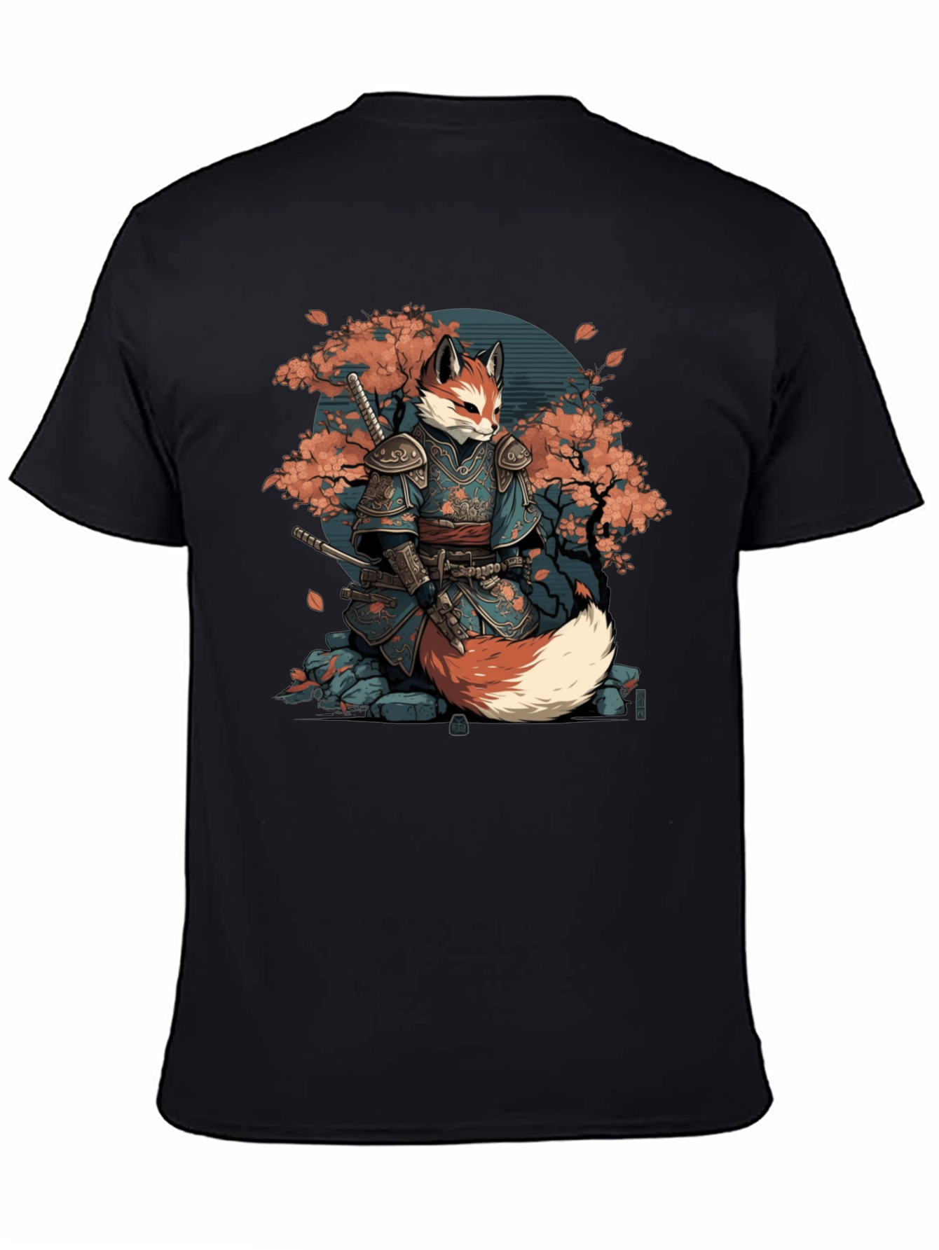 Samurai Fox Graphic Tee