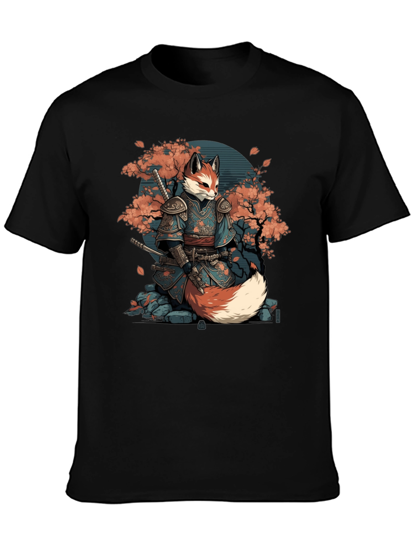Samurai Fox Graphic Tee