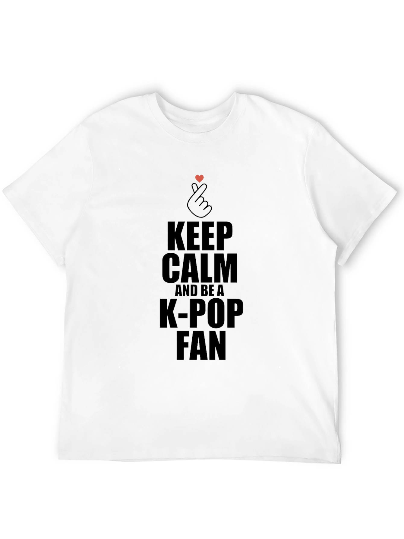 Keep Calm K-Pop Fan Graphic Tee