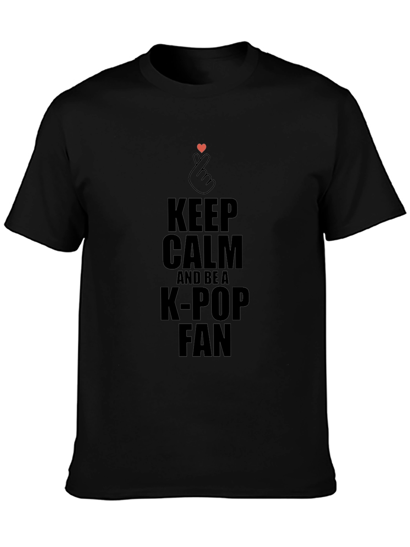 Keep Calm K-Pop Fan Graphic Tee