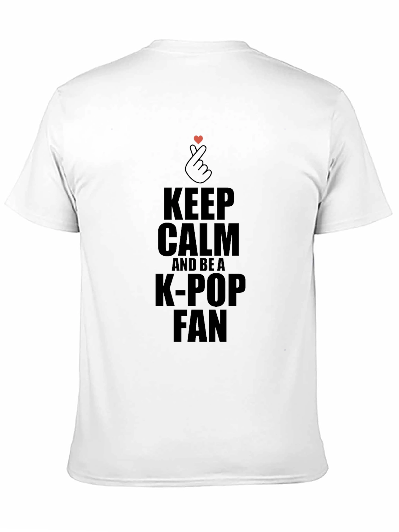 Keep Calm K-Pop Fan Graphic Tee
