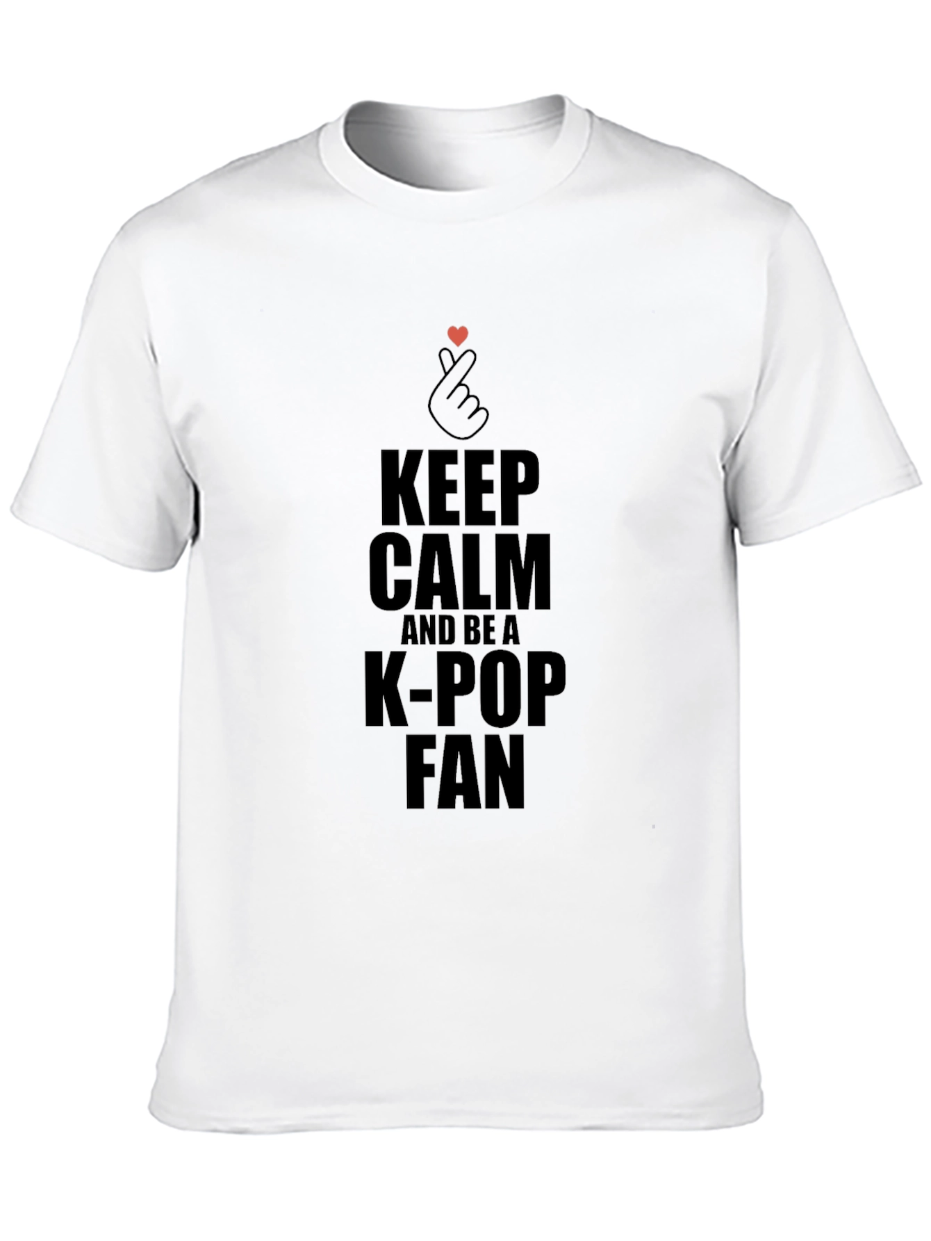 Keep Calm K-Pop Fan Graphic Tee