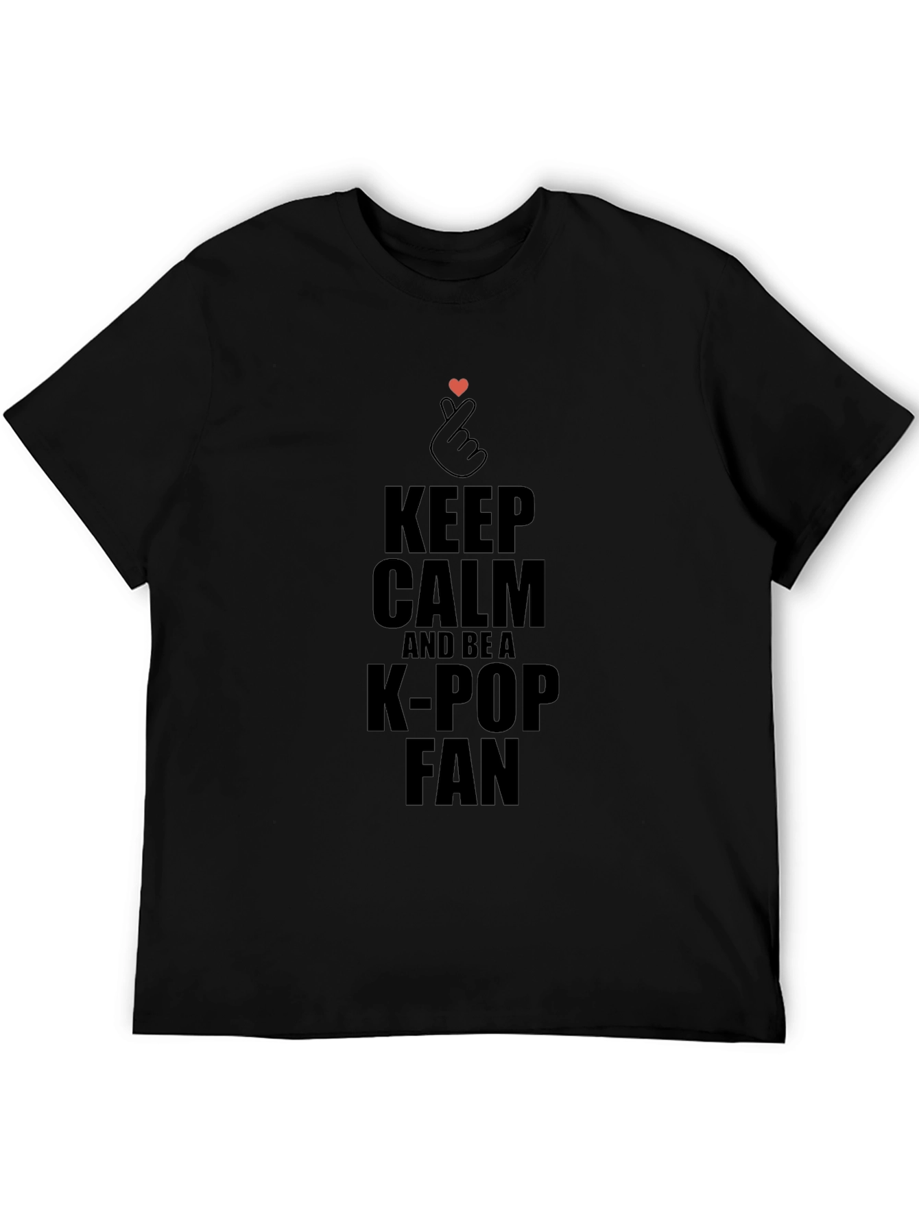 Keep Calm K-Pop Fan Graphic Tee