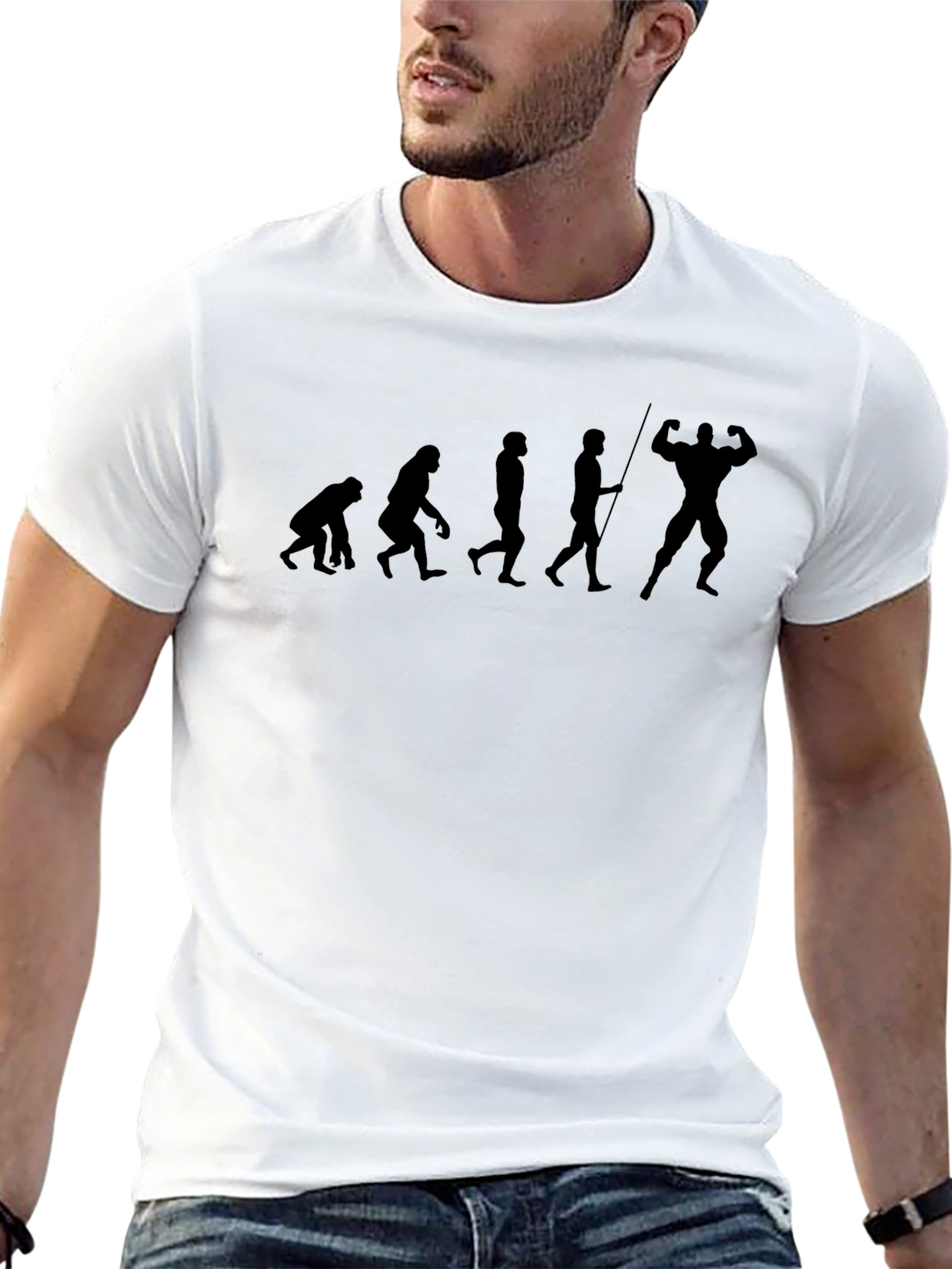 Evolution Bodybuilding T-Shirt - Black