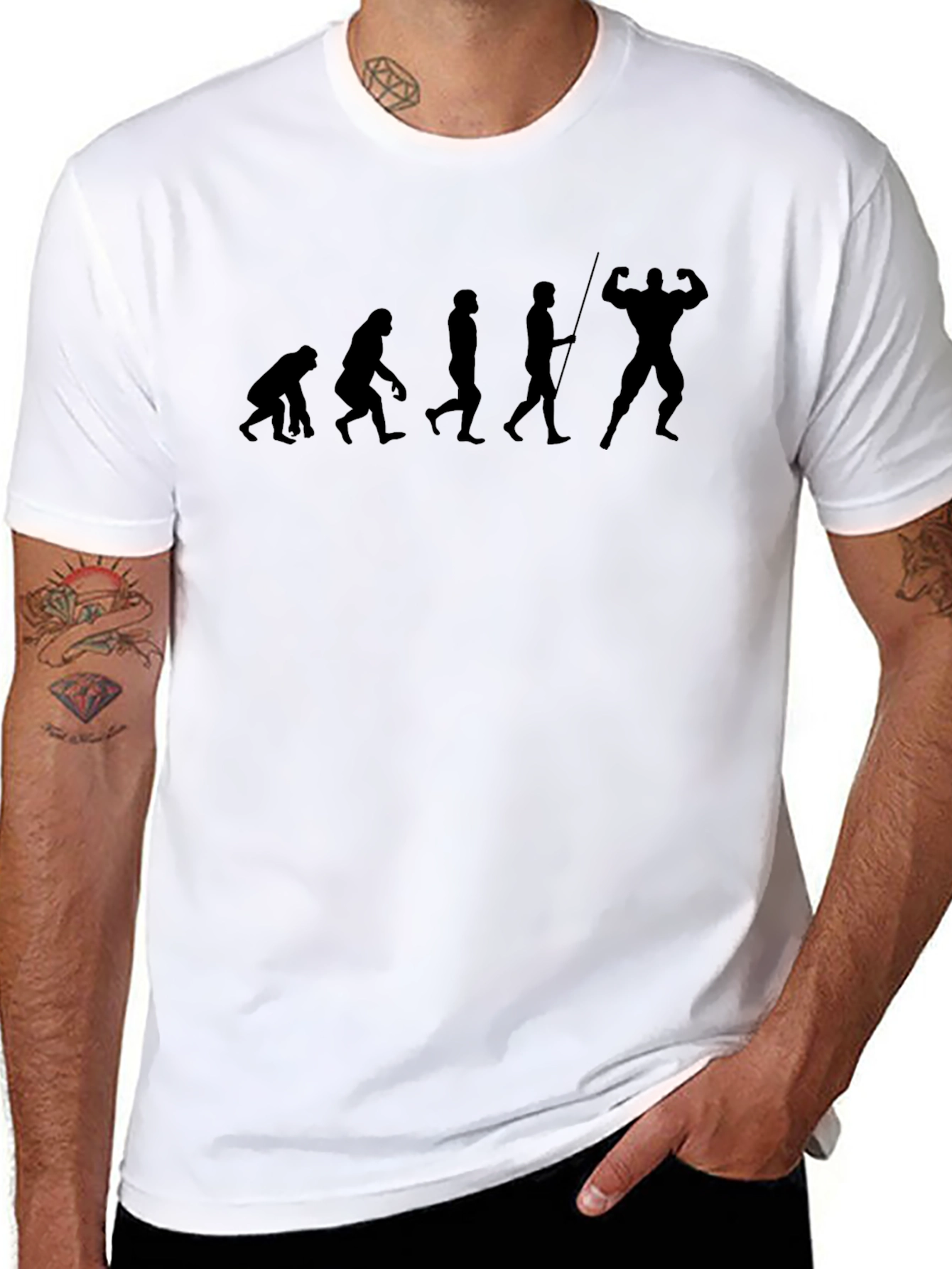 Evolution Bodybuilding T-Shirt - Black