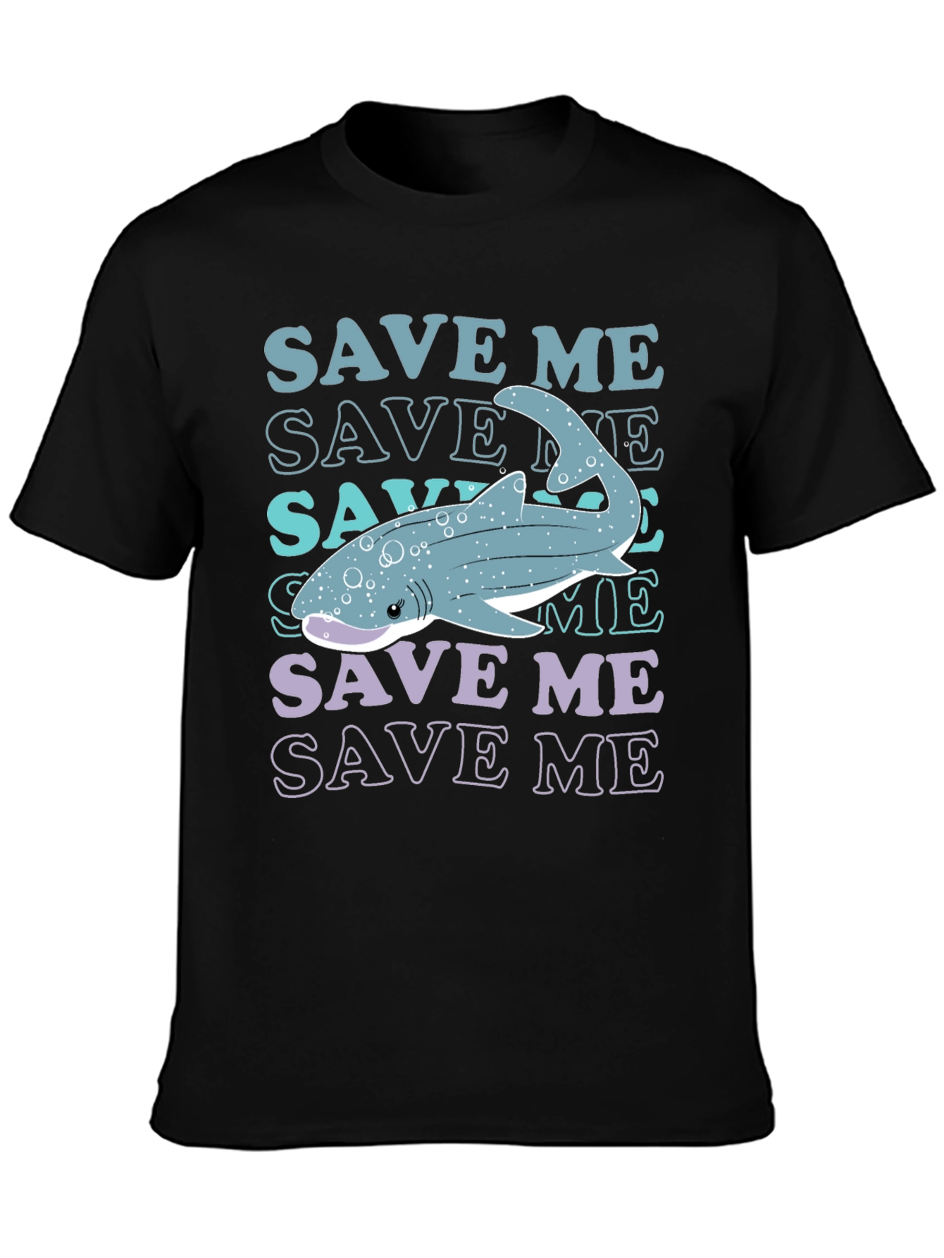Save Me Whale Shark Graphic T-Shirt